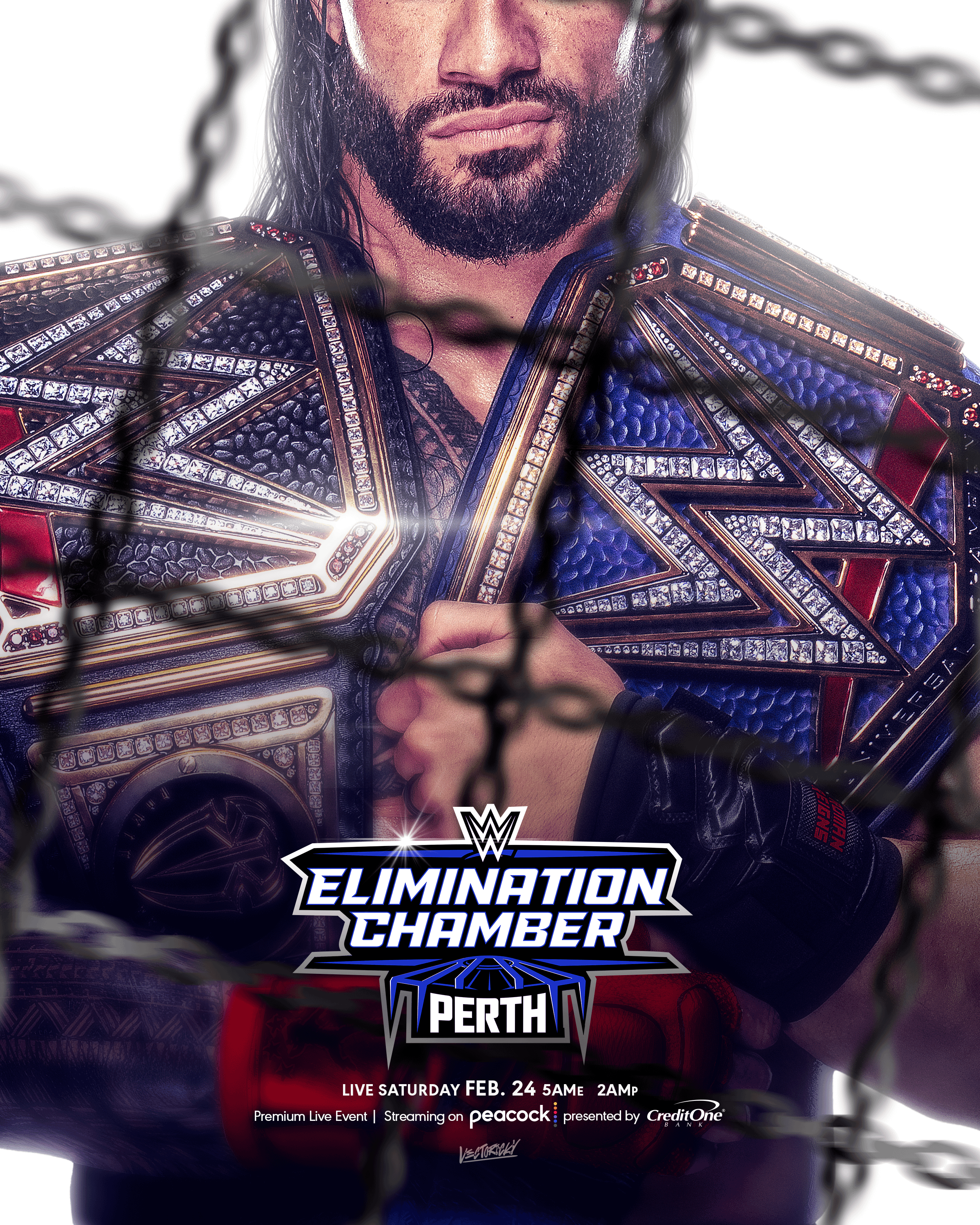 Alternative Poster for #WWEChamber 2024