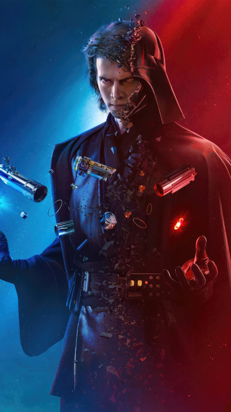 wallpaper 750x1334 anakin skywalker
