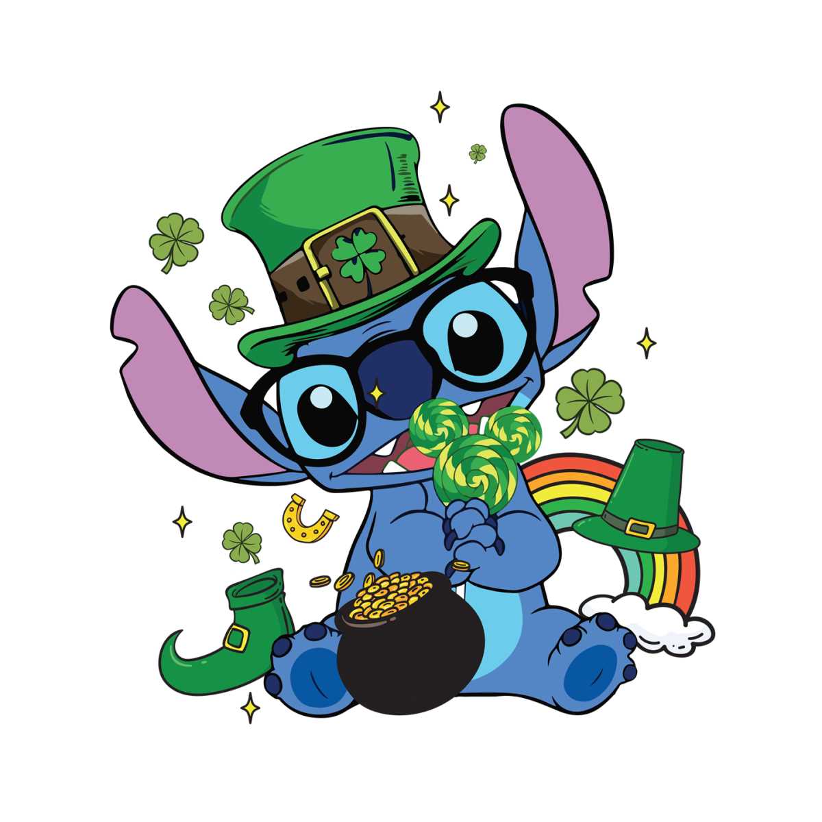 Baby Stitch SVG PNG Disney Character