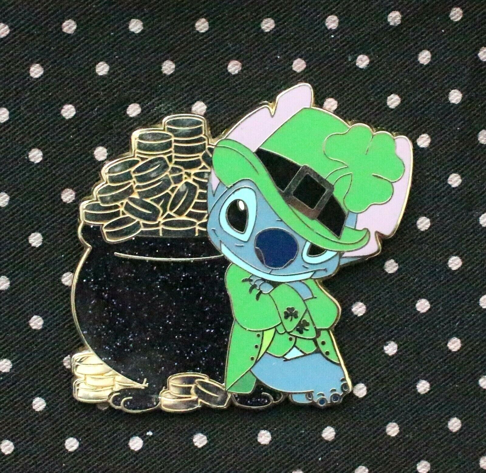 Disney Pin STITCH WDW St. Patrick's Day