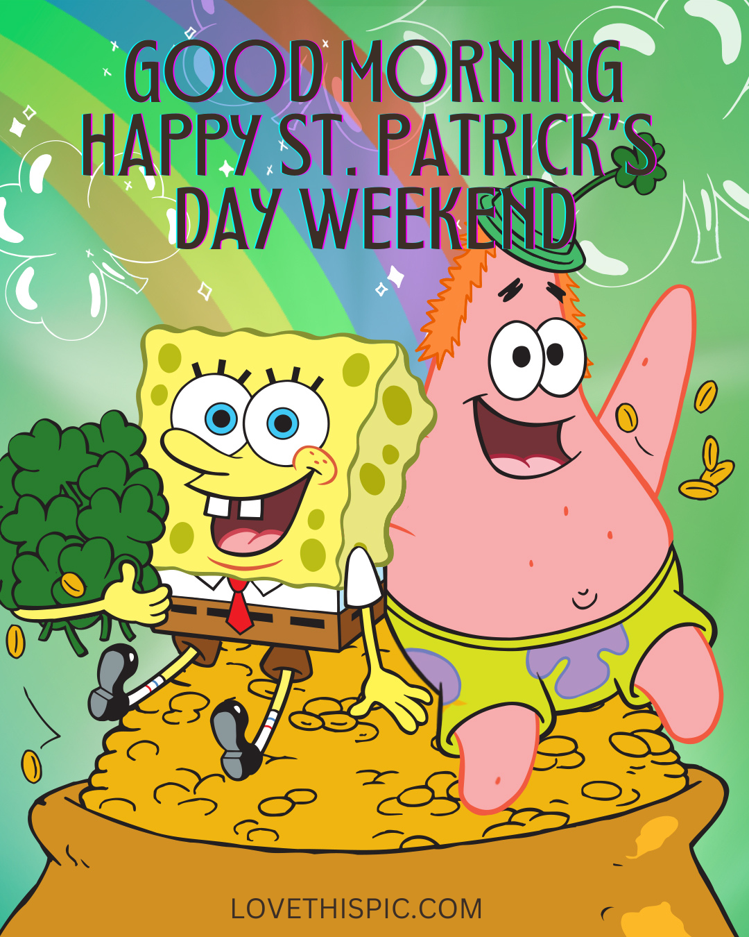 Spongebob Good Morning Happy St
