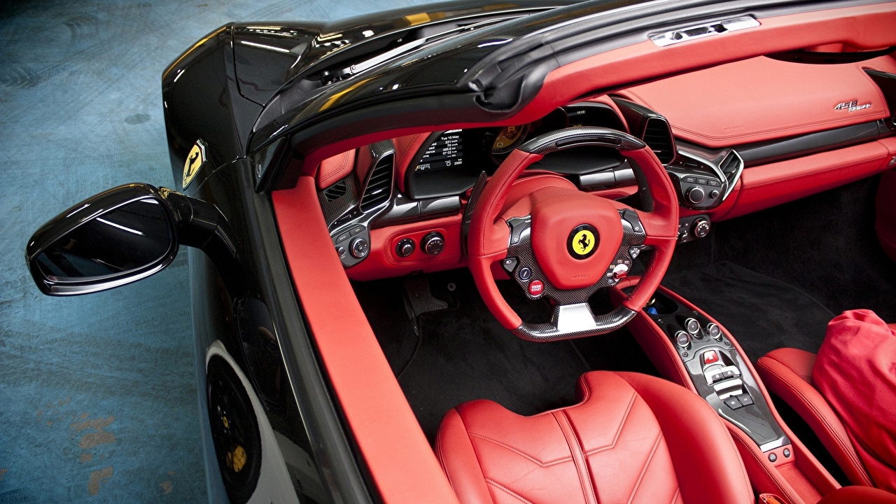 image Salons Ferrari Steering wheel