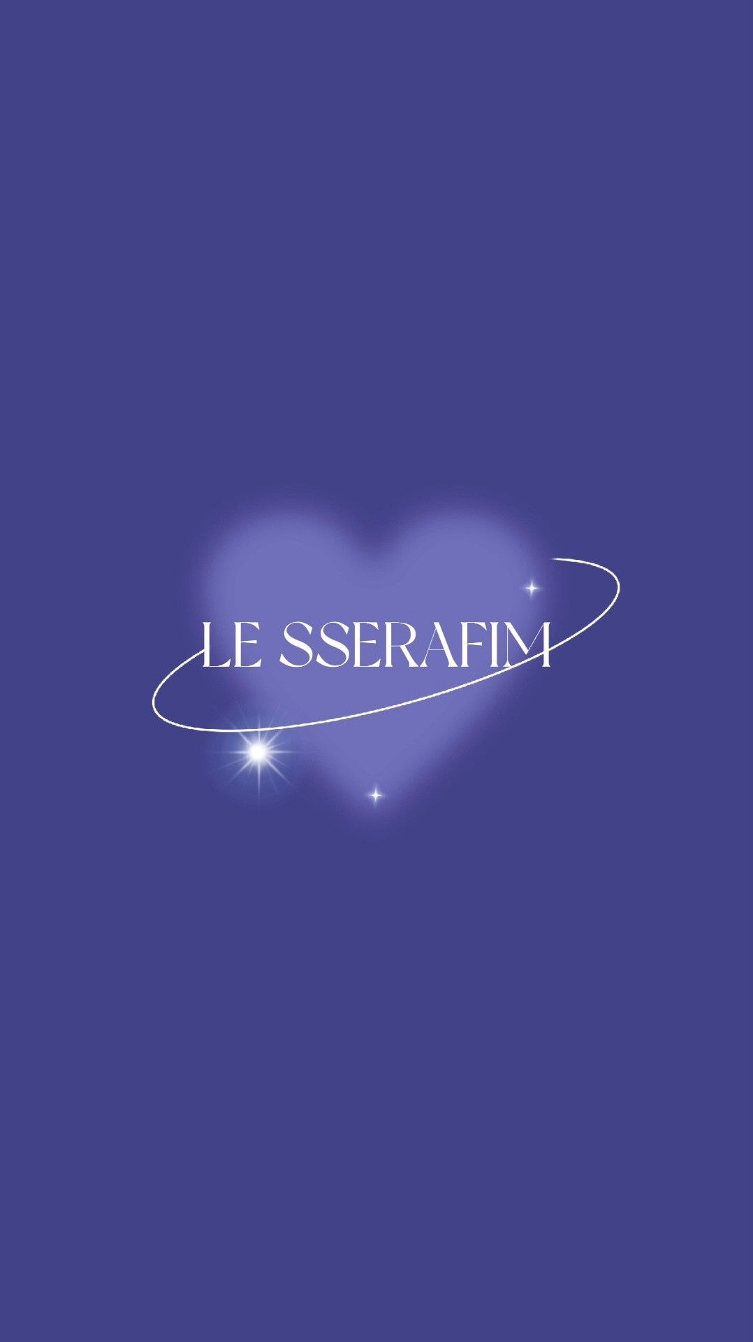 LE SSERAFIM. purple wallpaper. Kpop