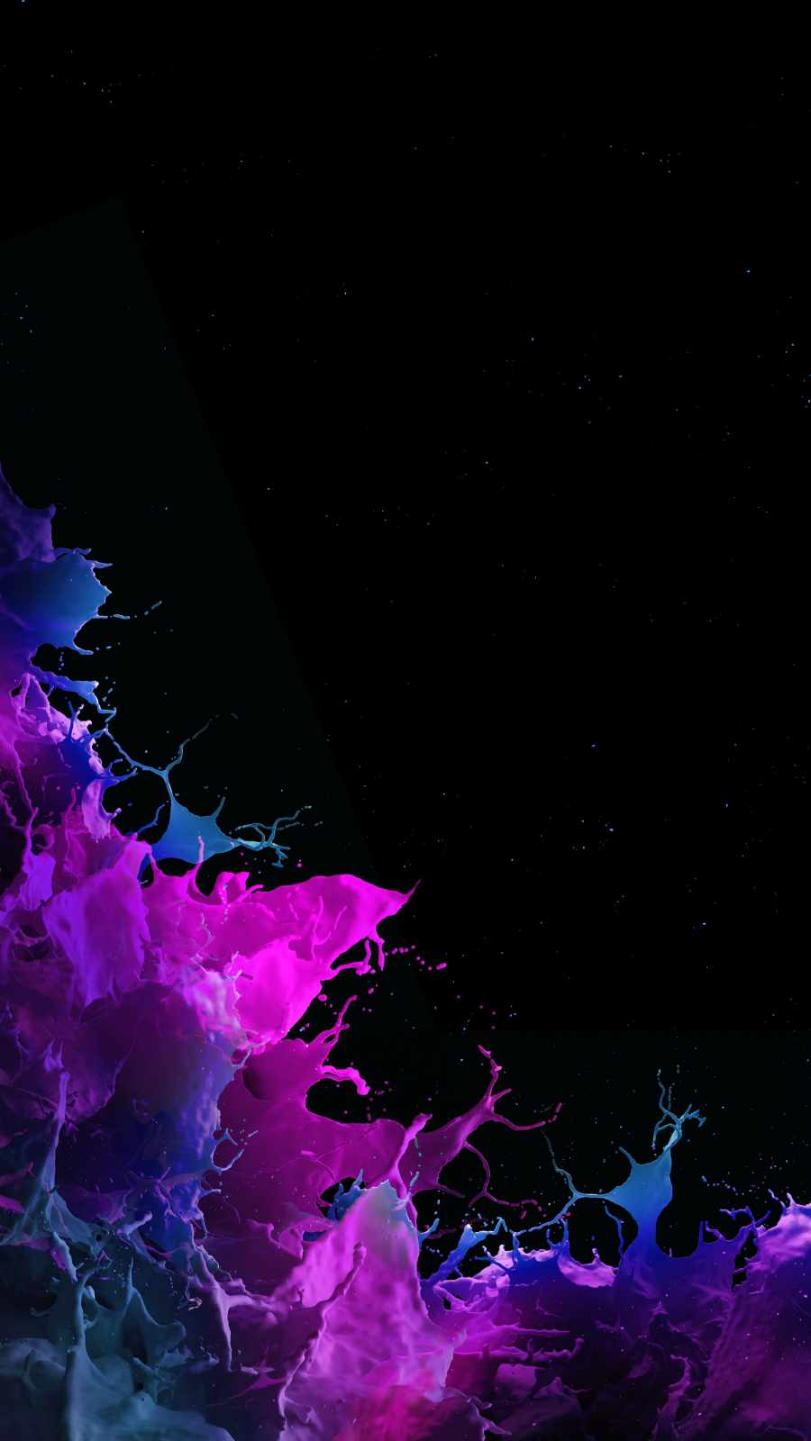 Splash Colors iPhone Wallpaper
