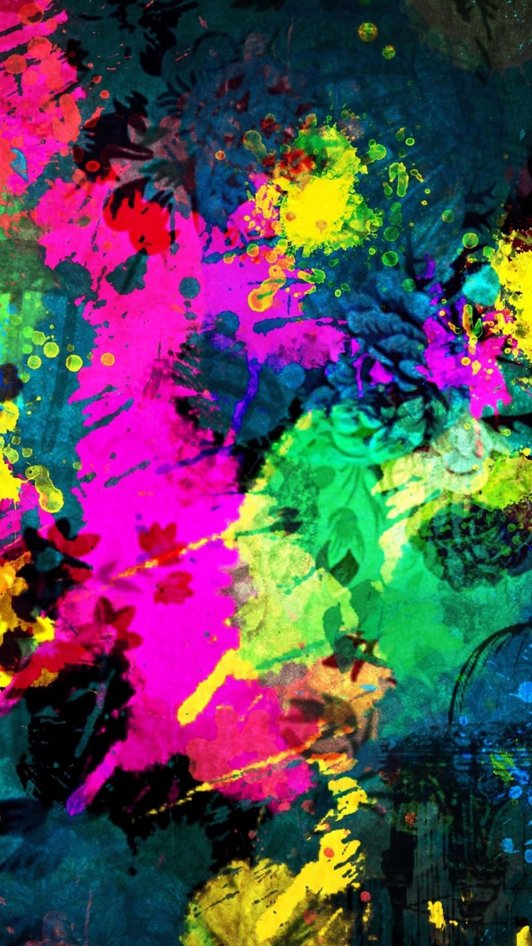 Mysterious Beauty of Color Splash