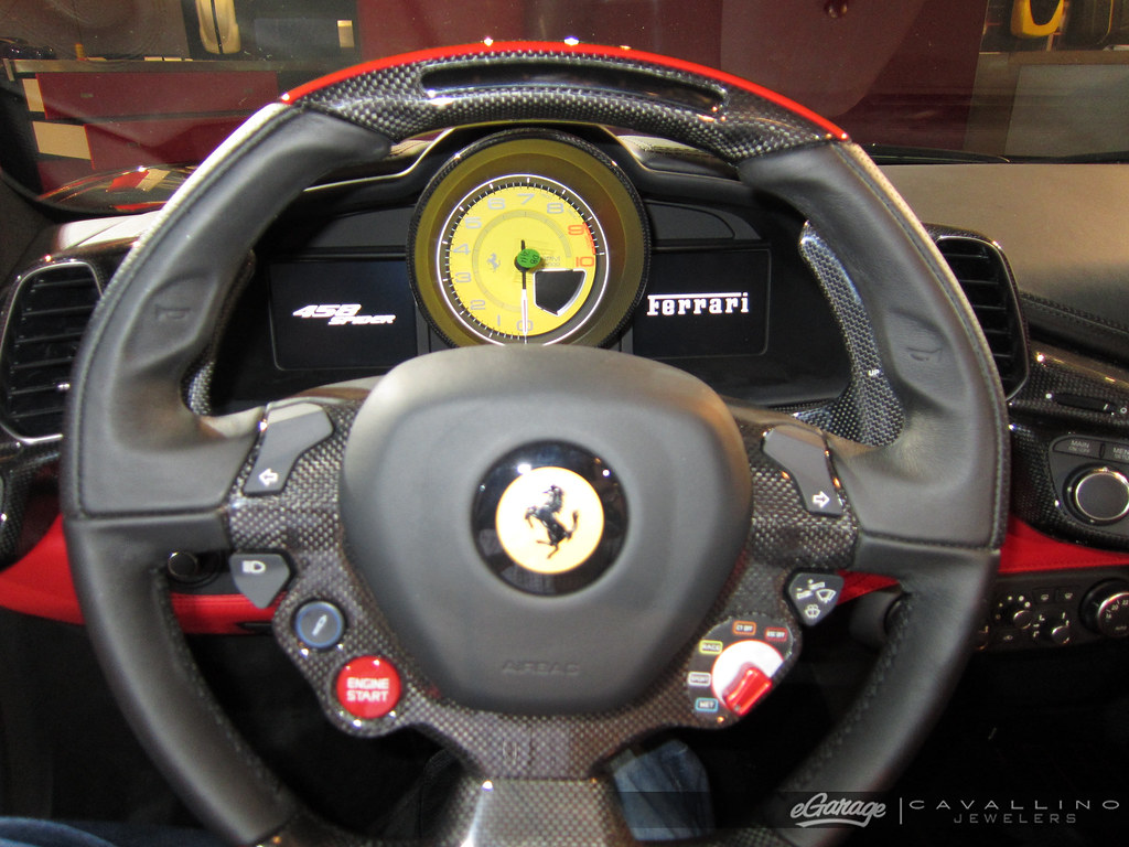 Ferrari 458 Spider Steering Wheel