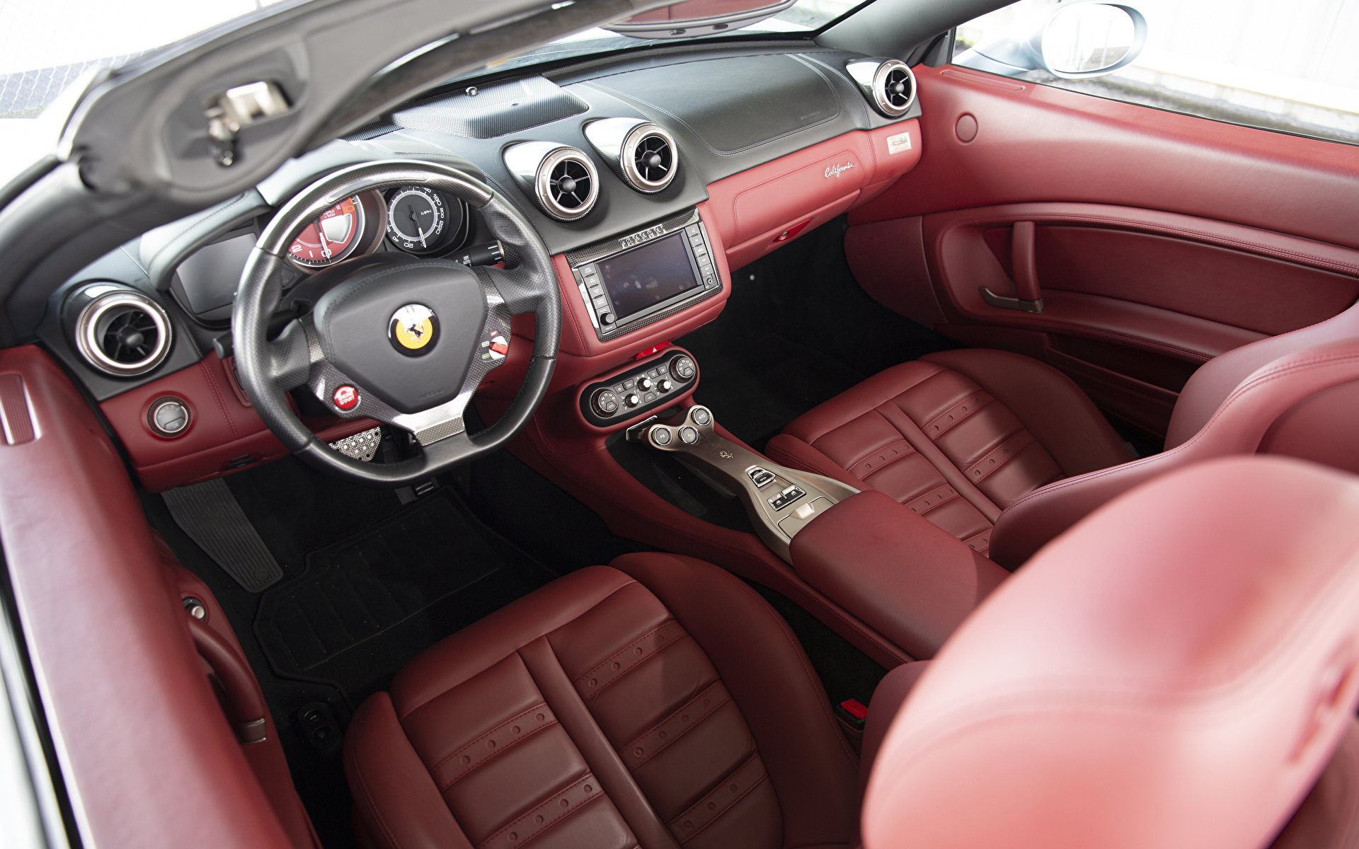 Picture Salons Ferrari Steering wheel