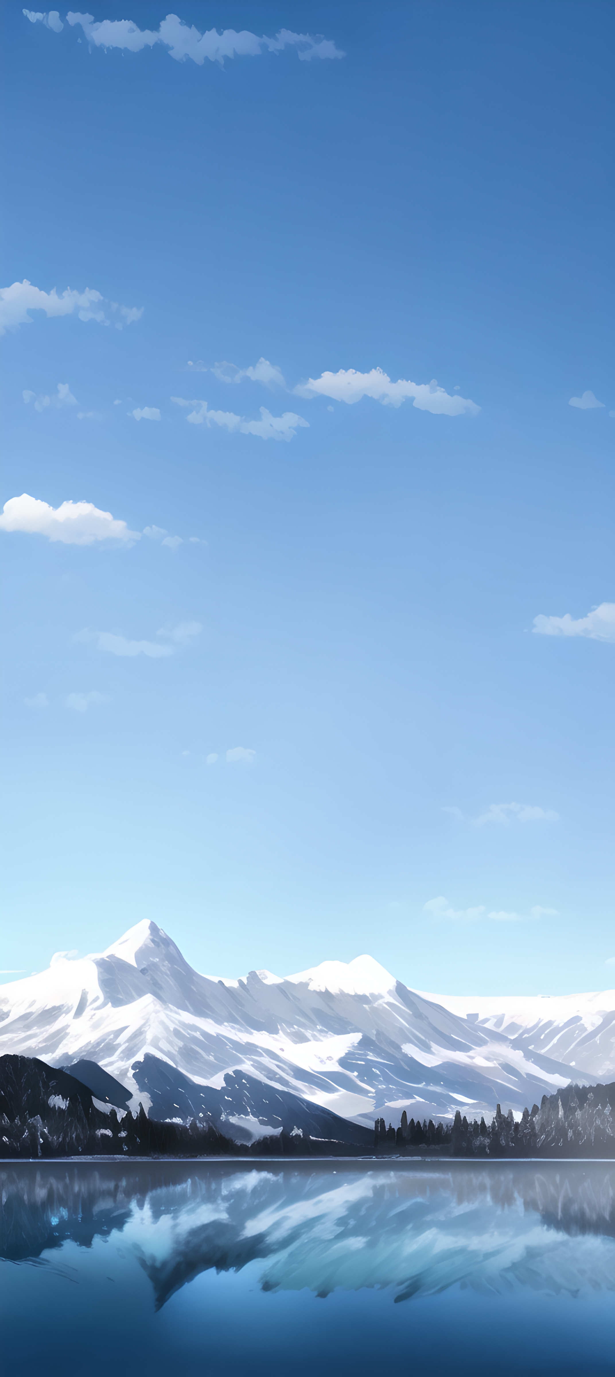 Nature wallpaper 1080x2400 AI