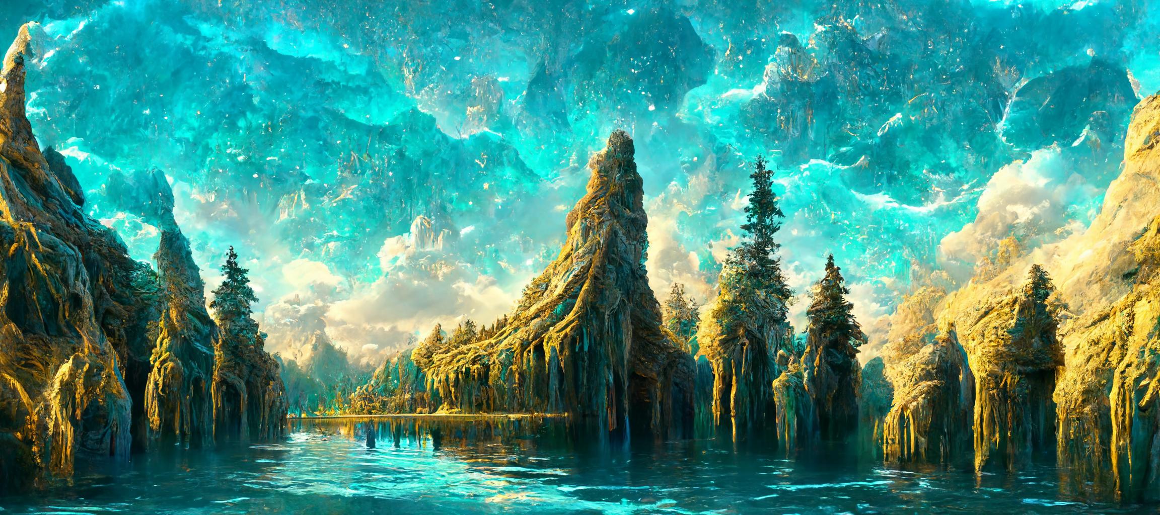 Landscape Ai Art Wallpaper