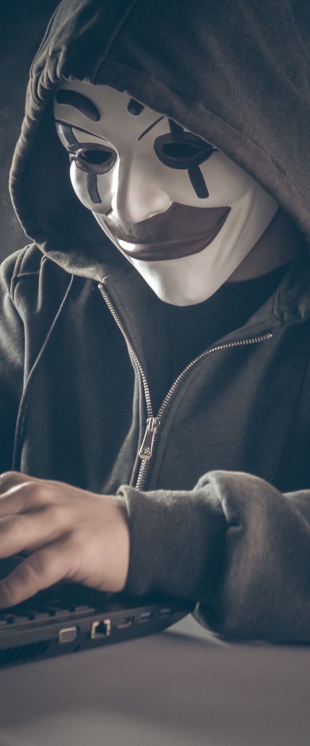 Anonymous Hacker iPhone Wallpaper 4k