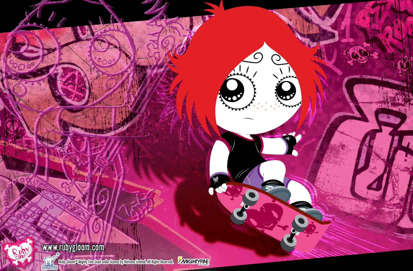 classic Ruby gloom wallpaper