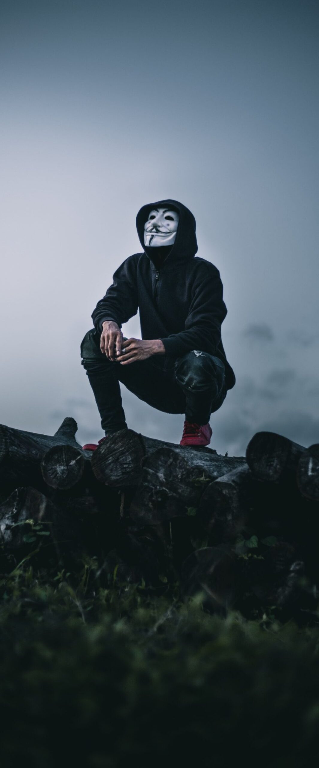 Anonymous Hacker iPhone Wallpaper 4k