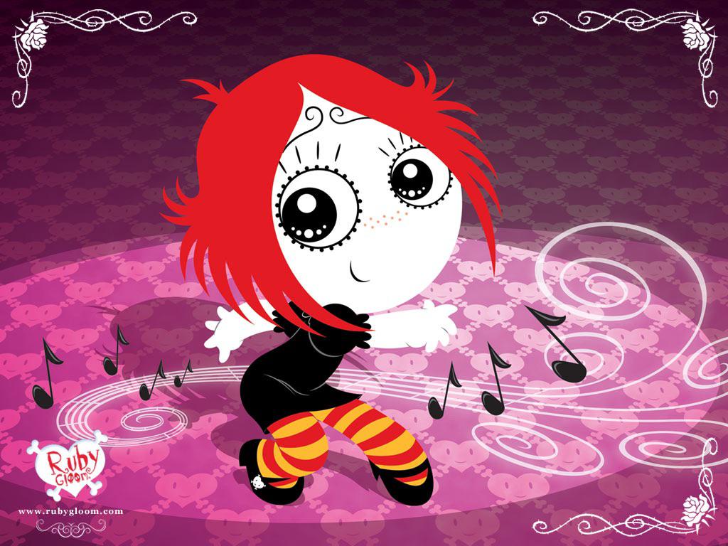 classic Ruby gloom wallpaper