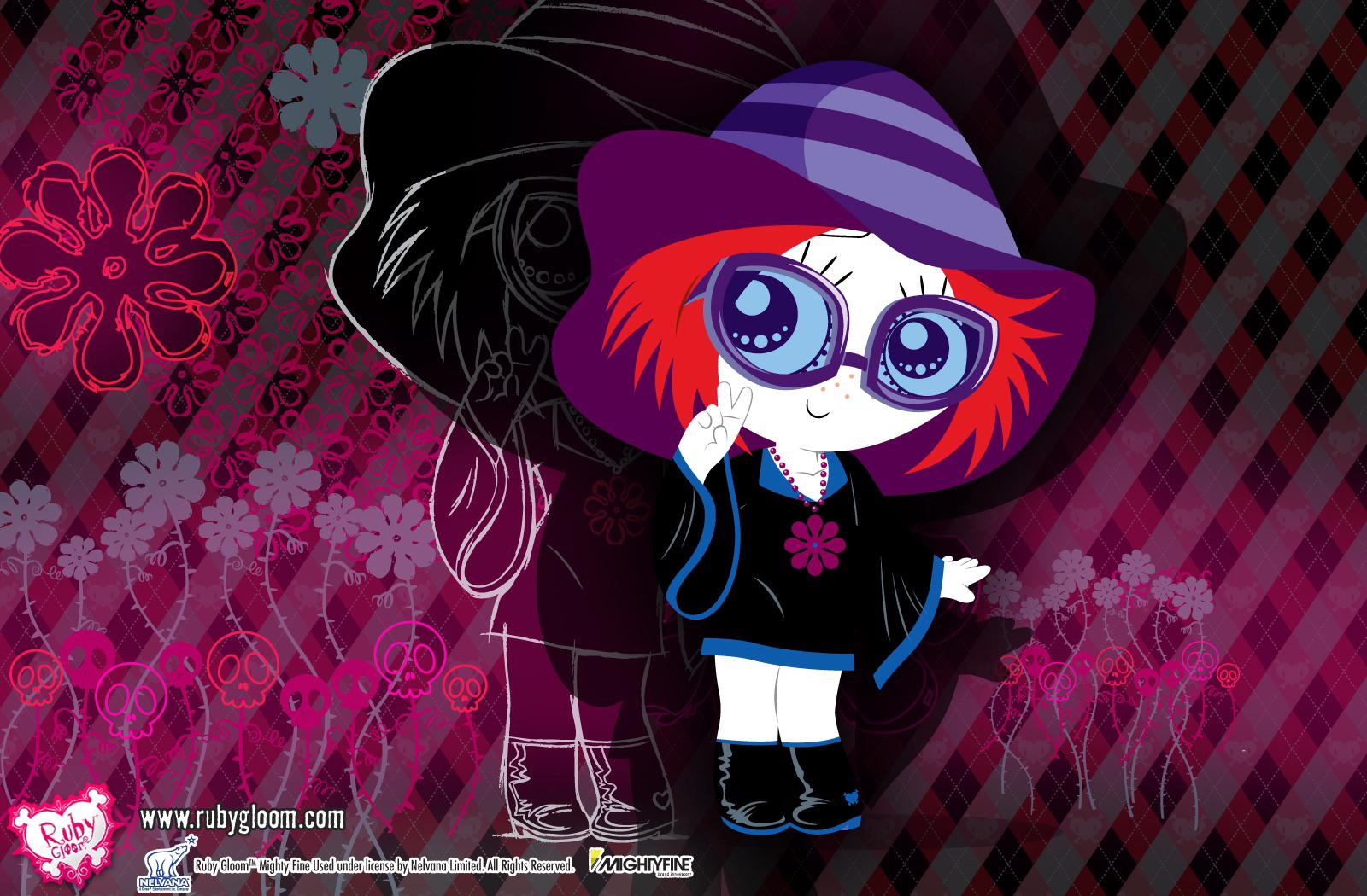 classic Ruby gloom wallpaper