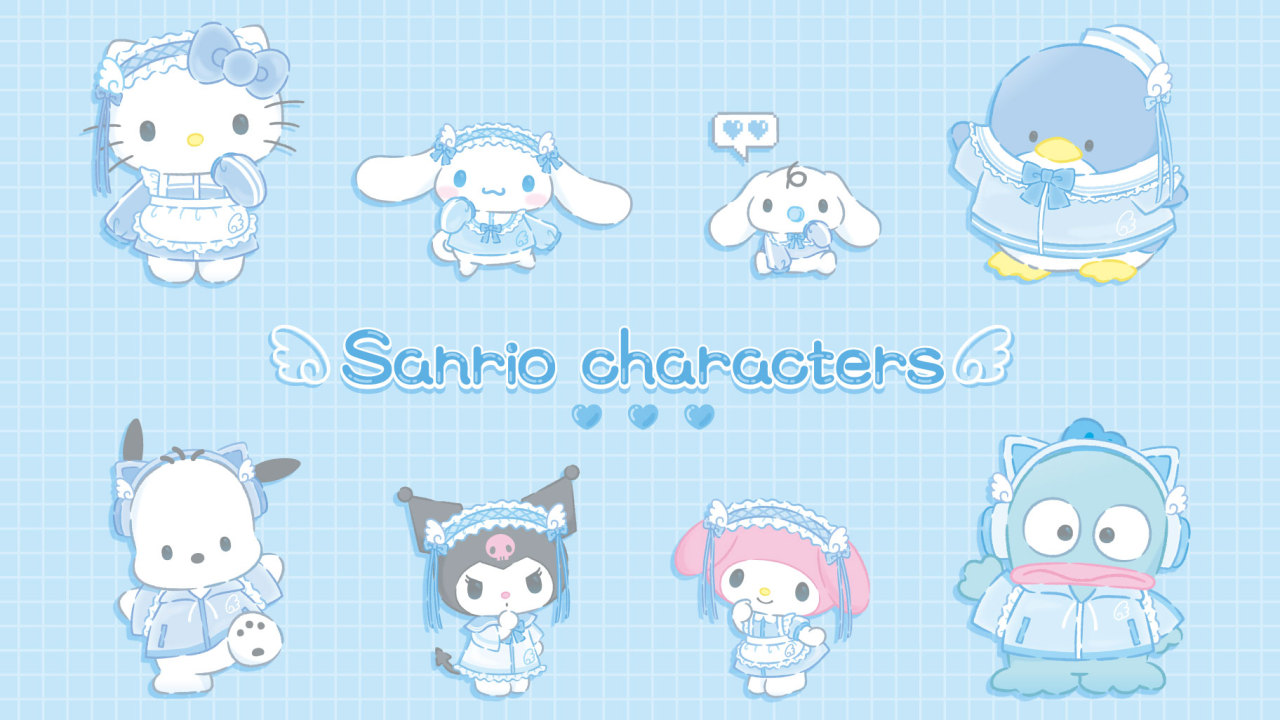 HELLO KITTY DESKTOP WALLPAPERS