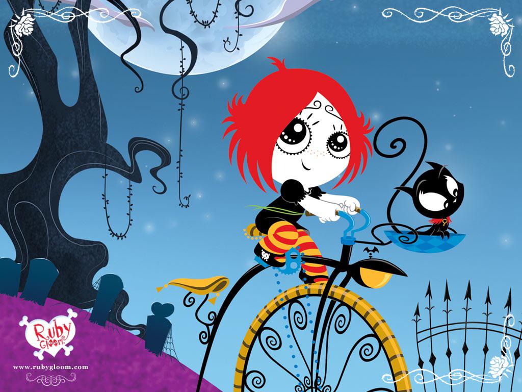 classic Ruby gloom wallpaper