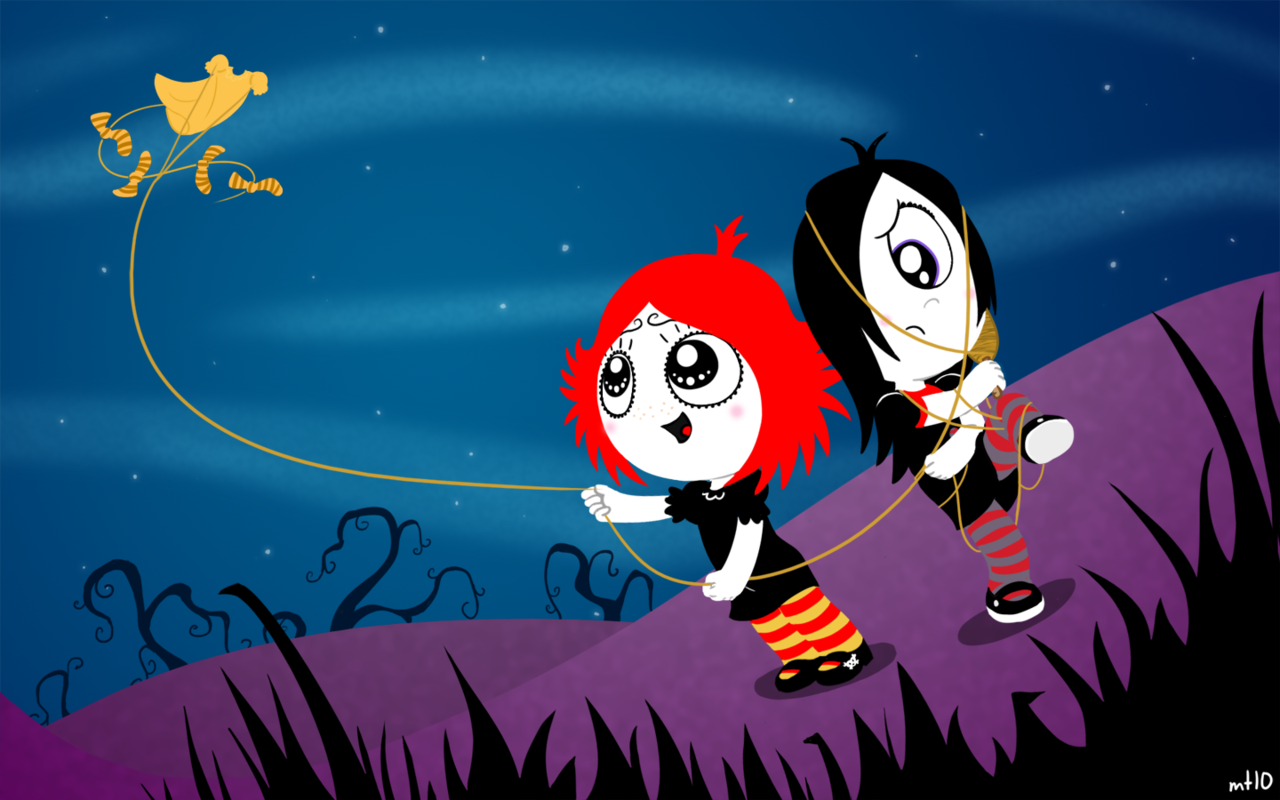 Ruby gloom, Kite flying, Kite
