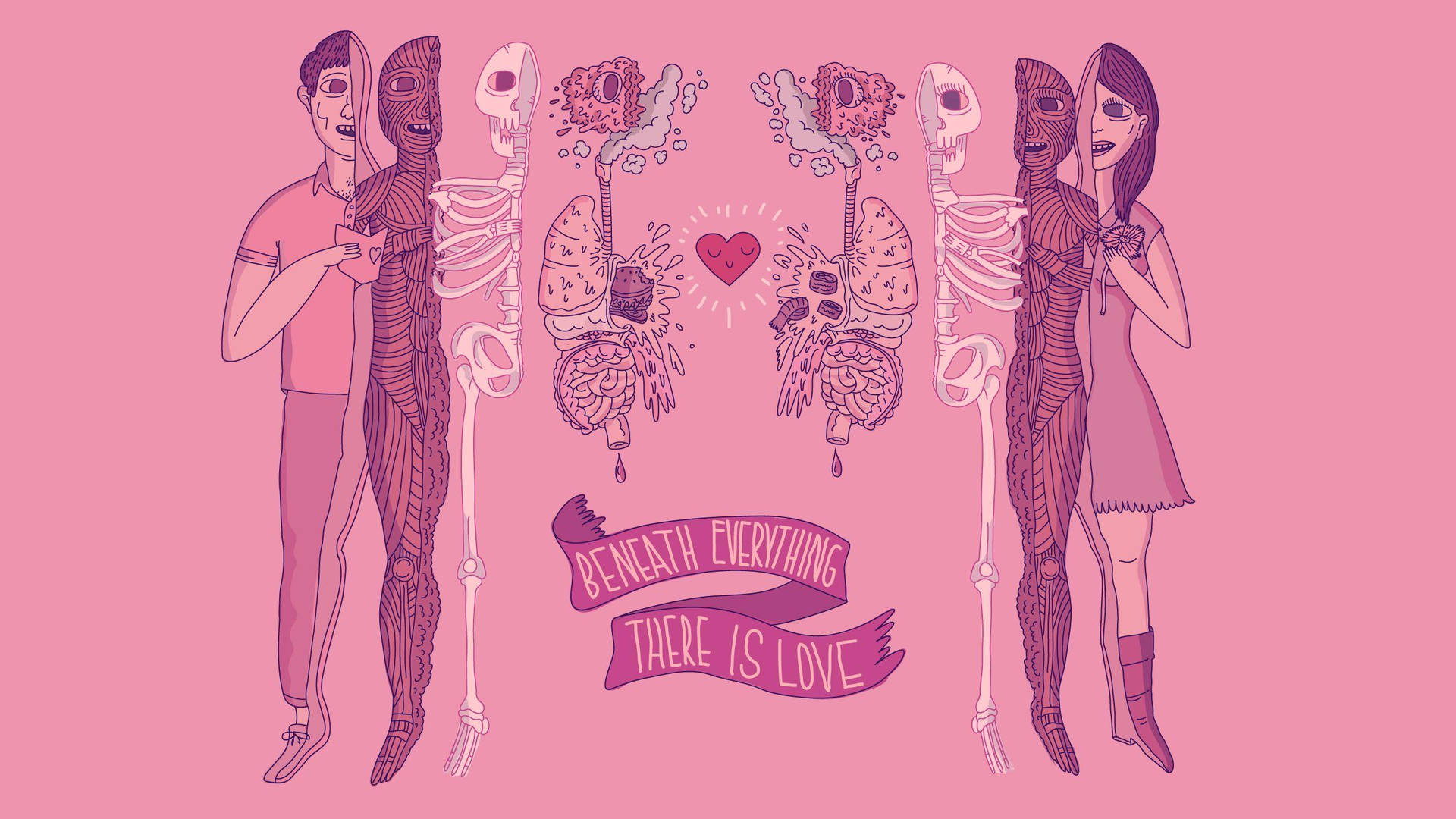 Download A Pastel Gore Graphic Art Of