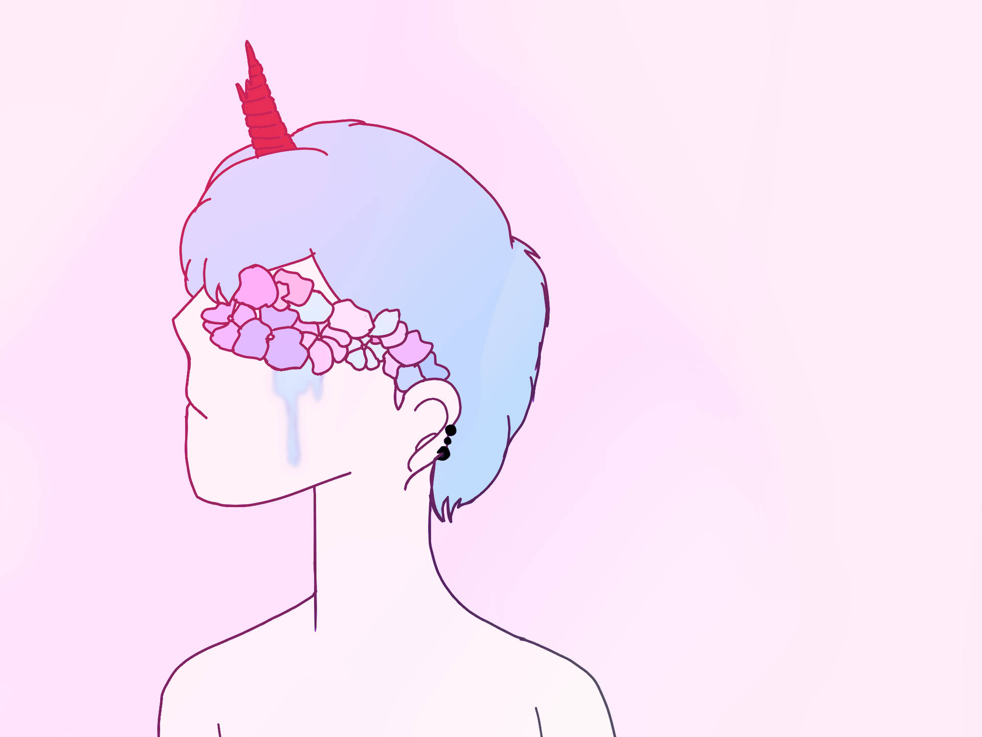 Pastel Gore Wallpaper