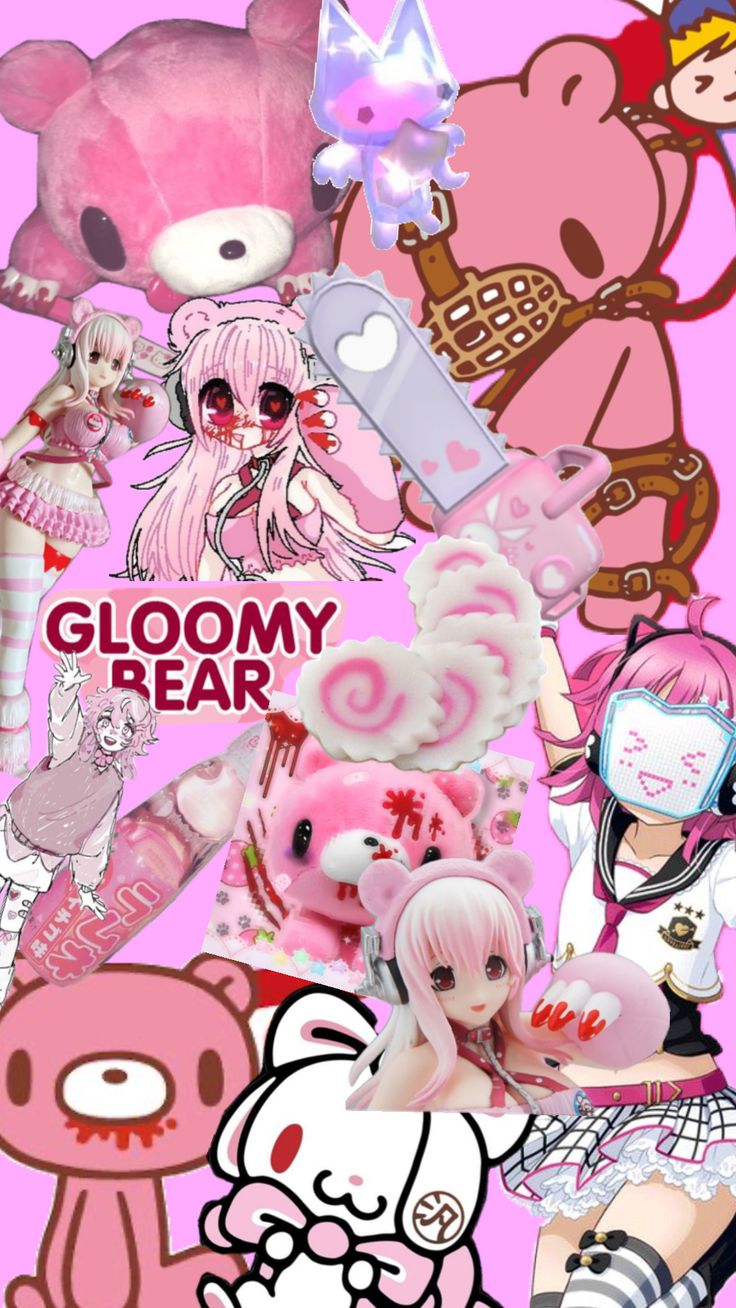 Candy gore, Wallpaper iphone cute, Bear