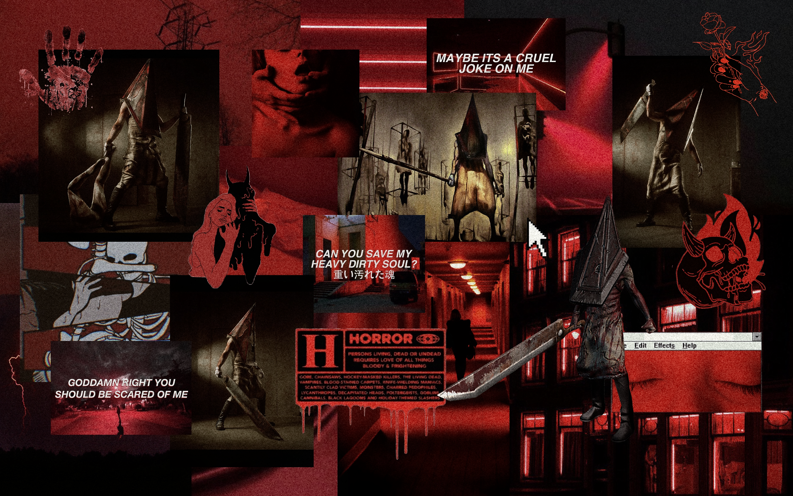 Pyramid Head Aesthetic Wallpaper