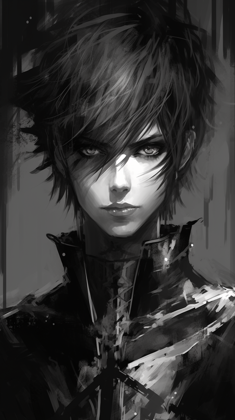 Manga Evil Character Detailing