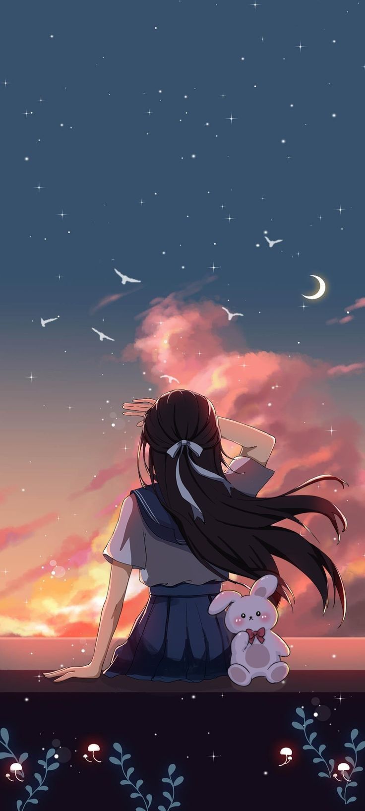 Anime scenery wallpaper