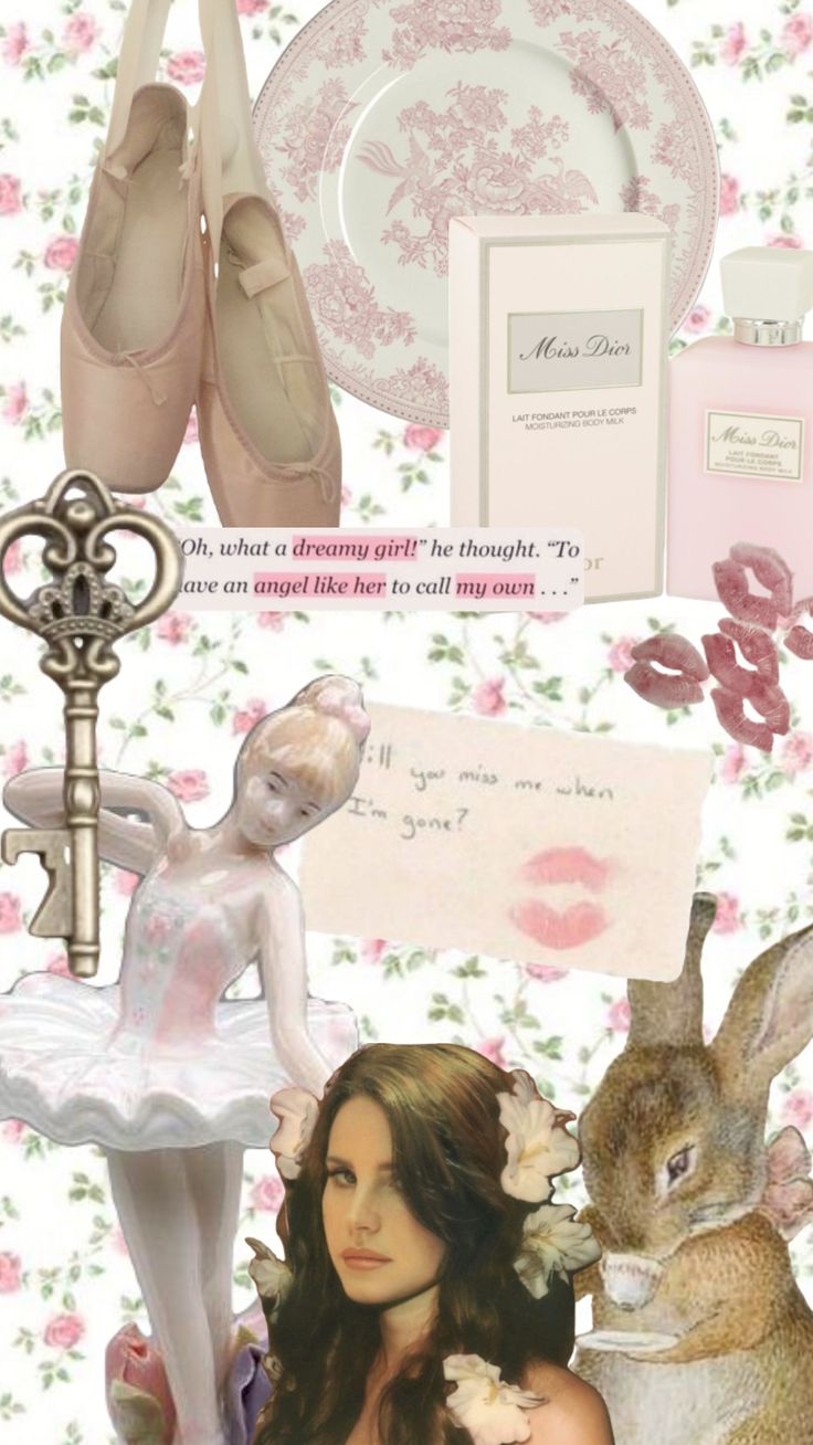 coquette. Cute patterns wallpaper