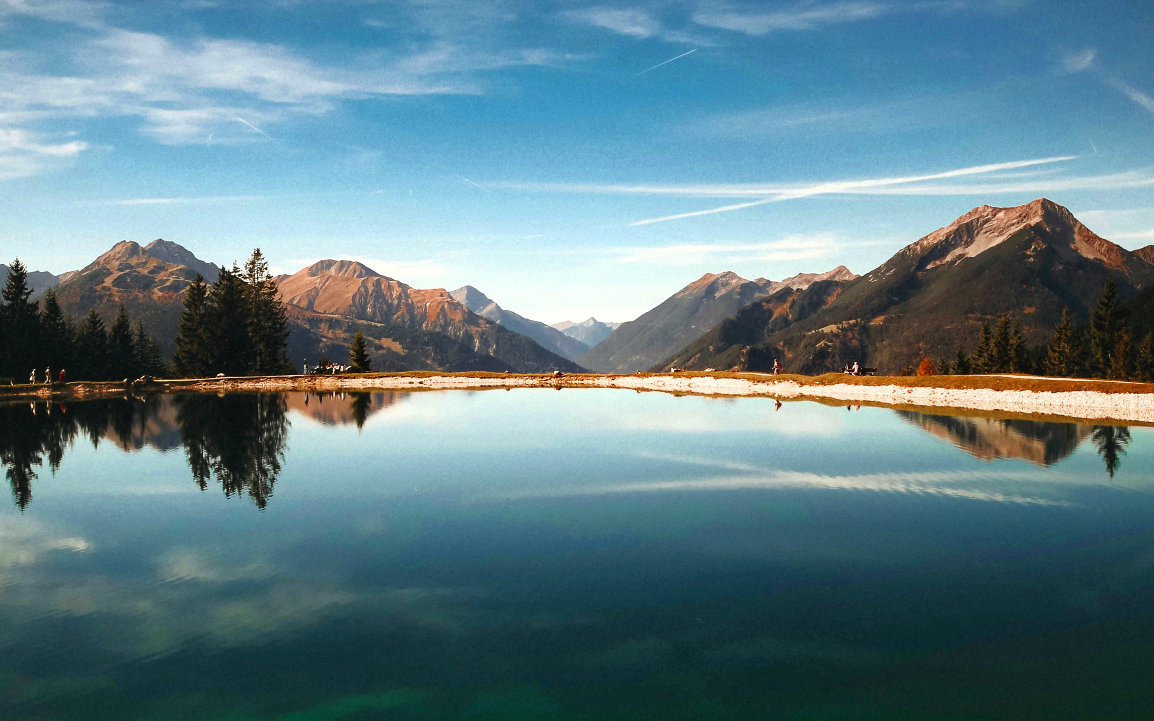 Lake Summer Mountain Nature