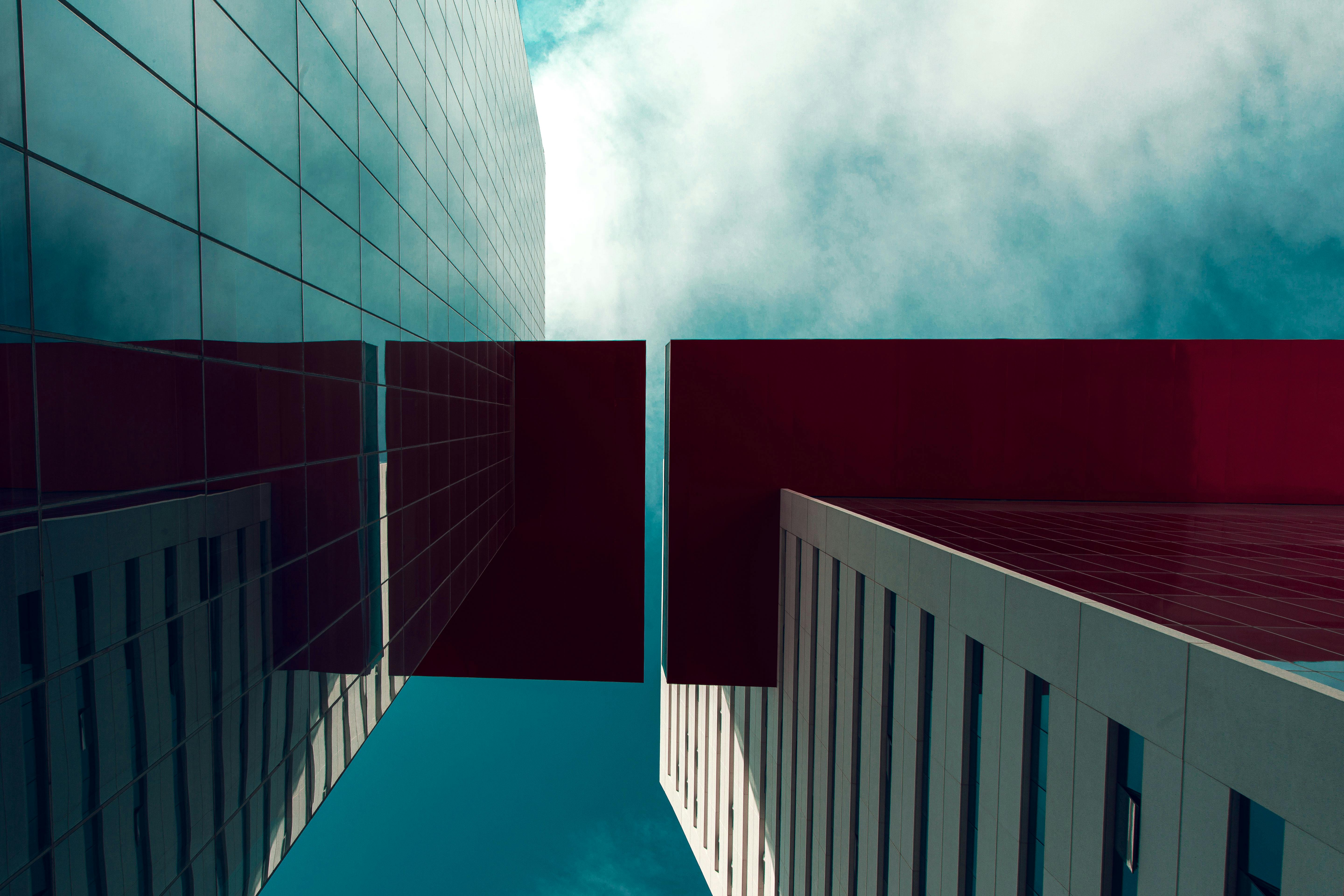 Architectural Photography of Blue