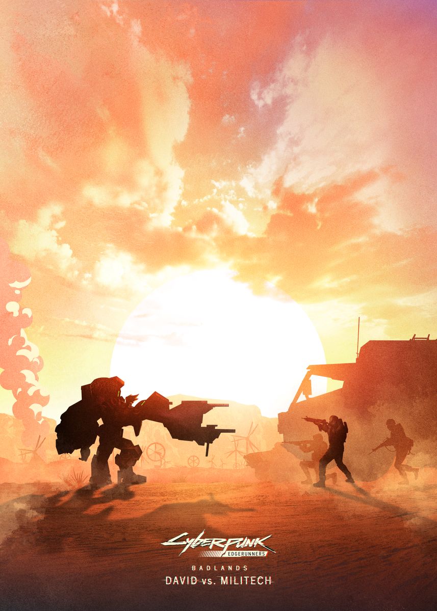 David vs Militech' Poster, picture