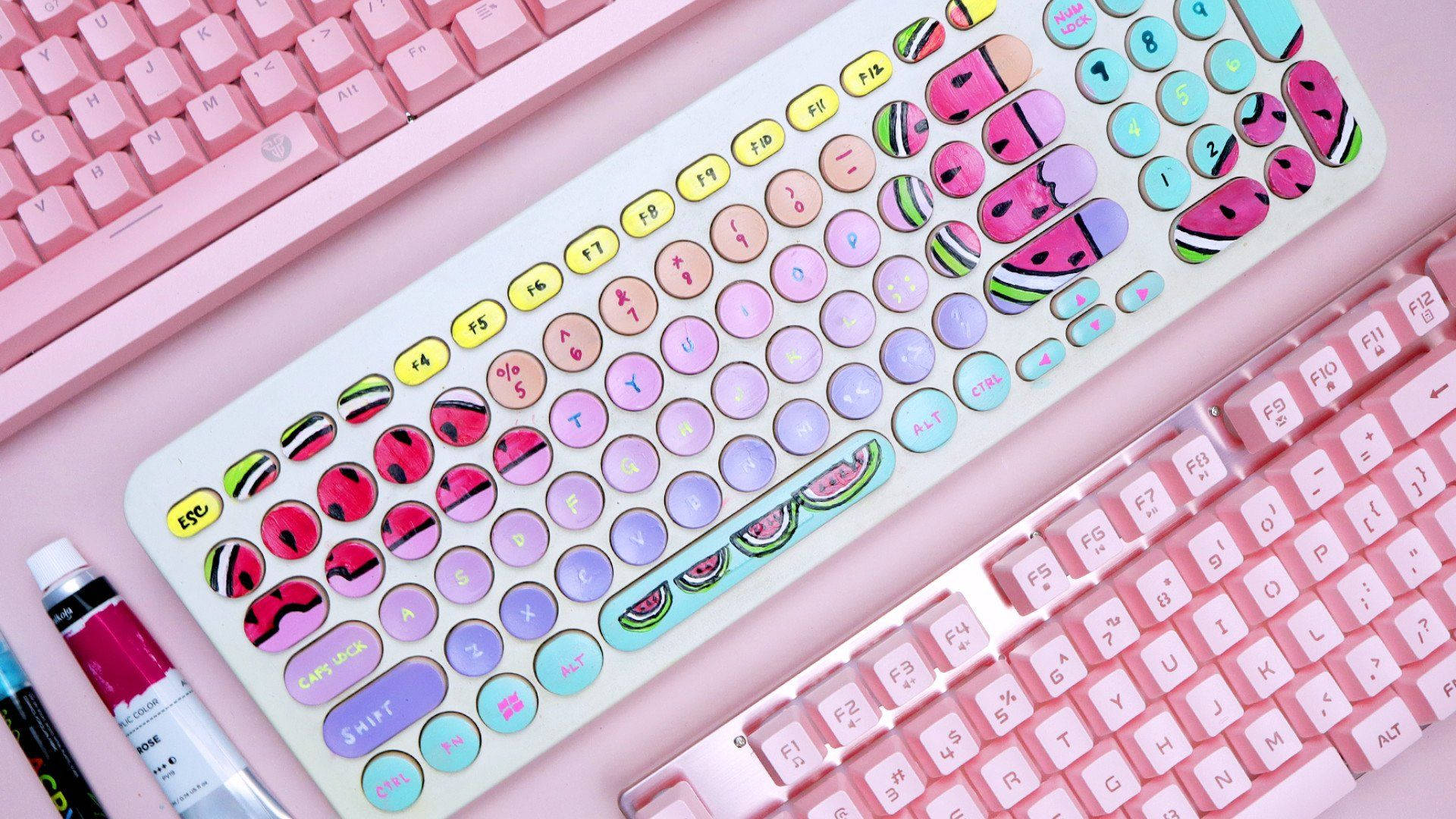 Computer Keyboard Wallpaper