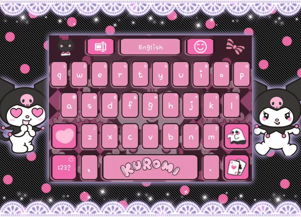 GO Keyboard Kuromi Sweet Love Heart_2.2.5