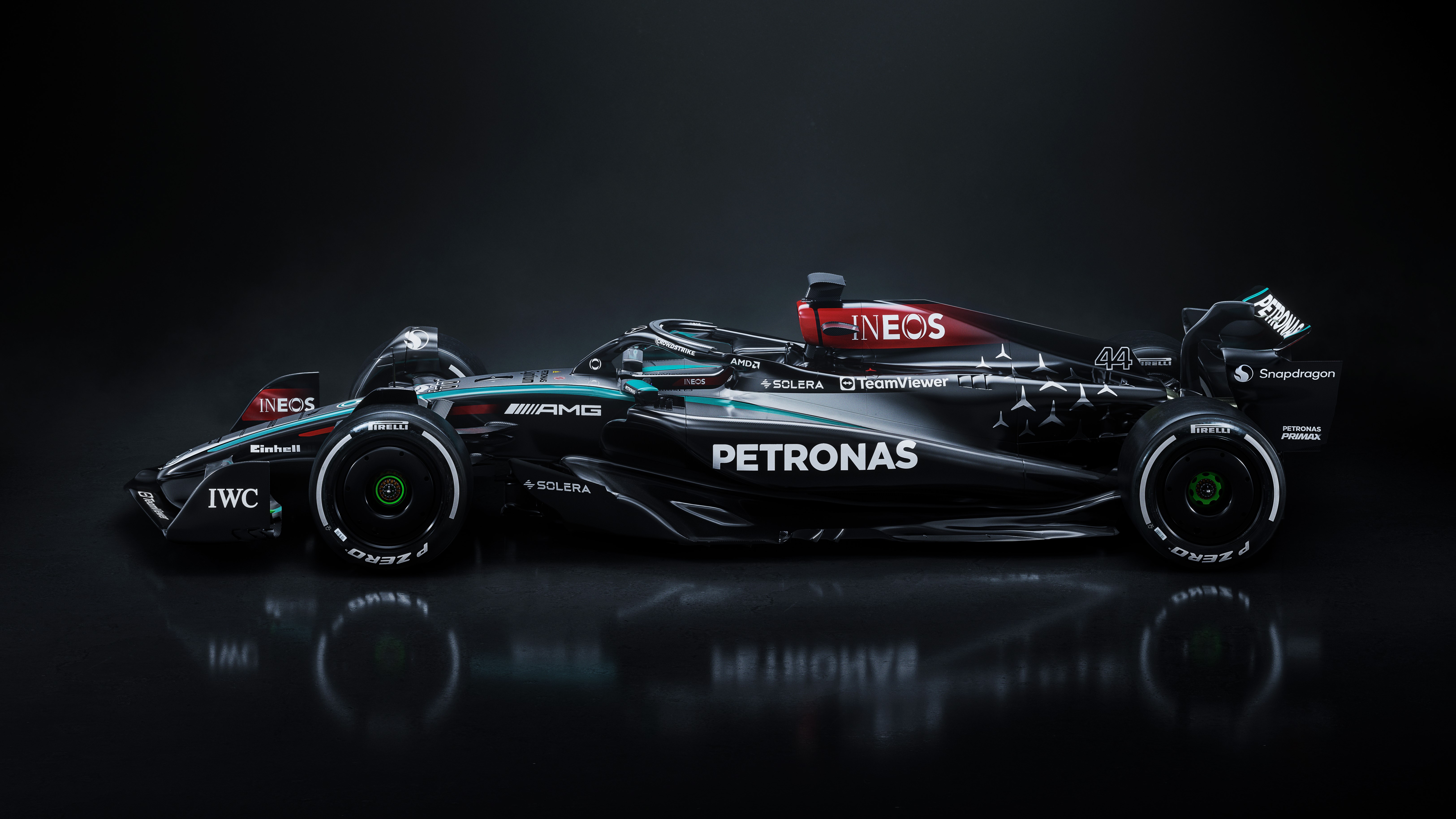 Mercedes F1 W15 AMG 4K Wallpaper