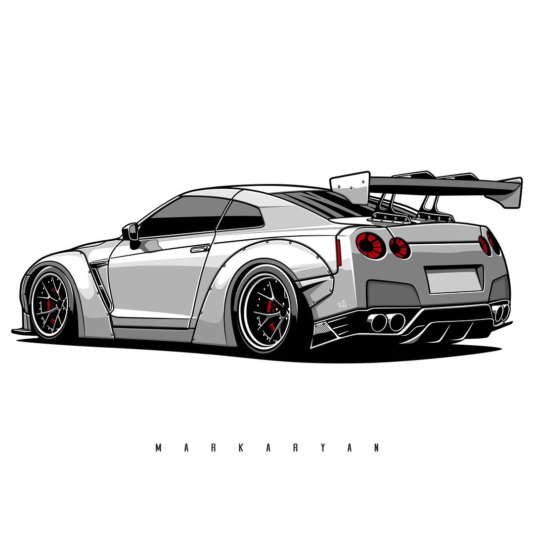Sleek and Stylish Nissan GTR Merchandise