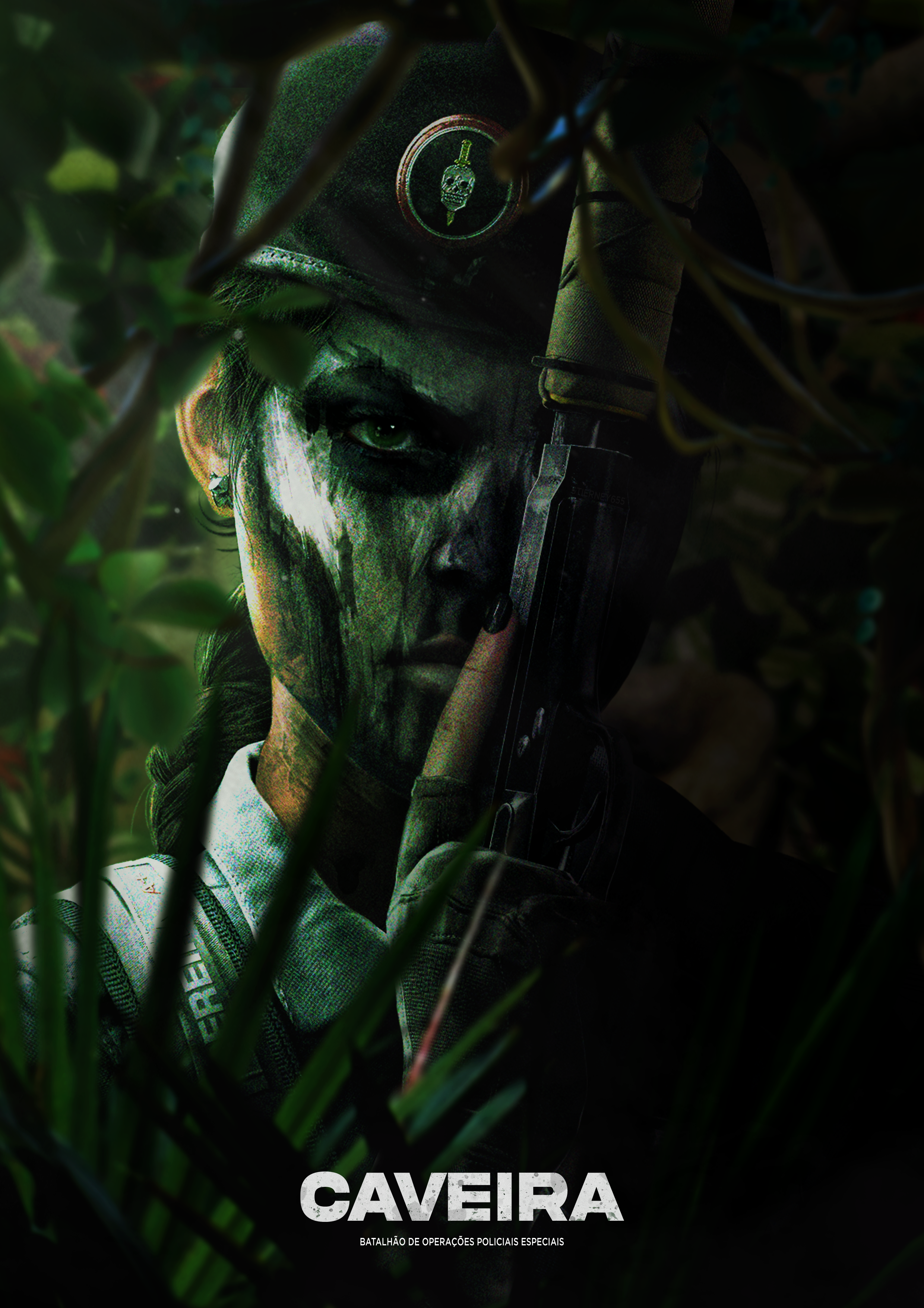 I made a Caveira wallpaper