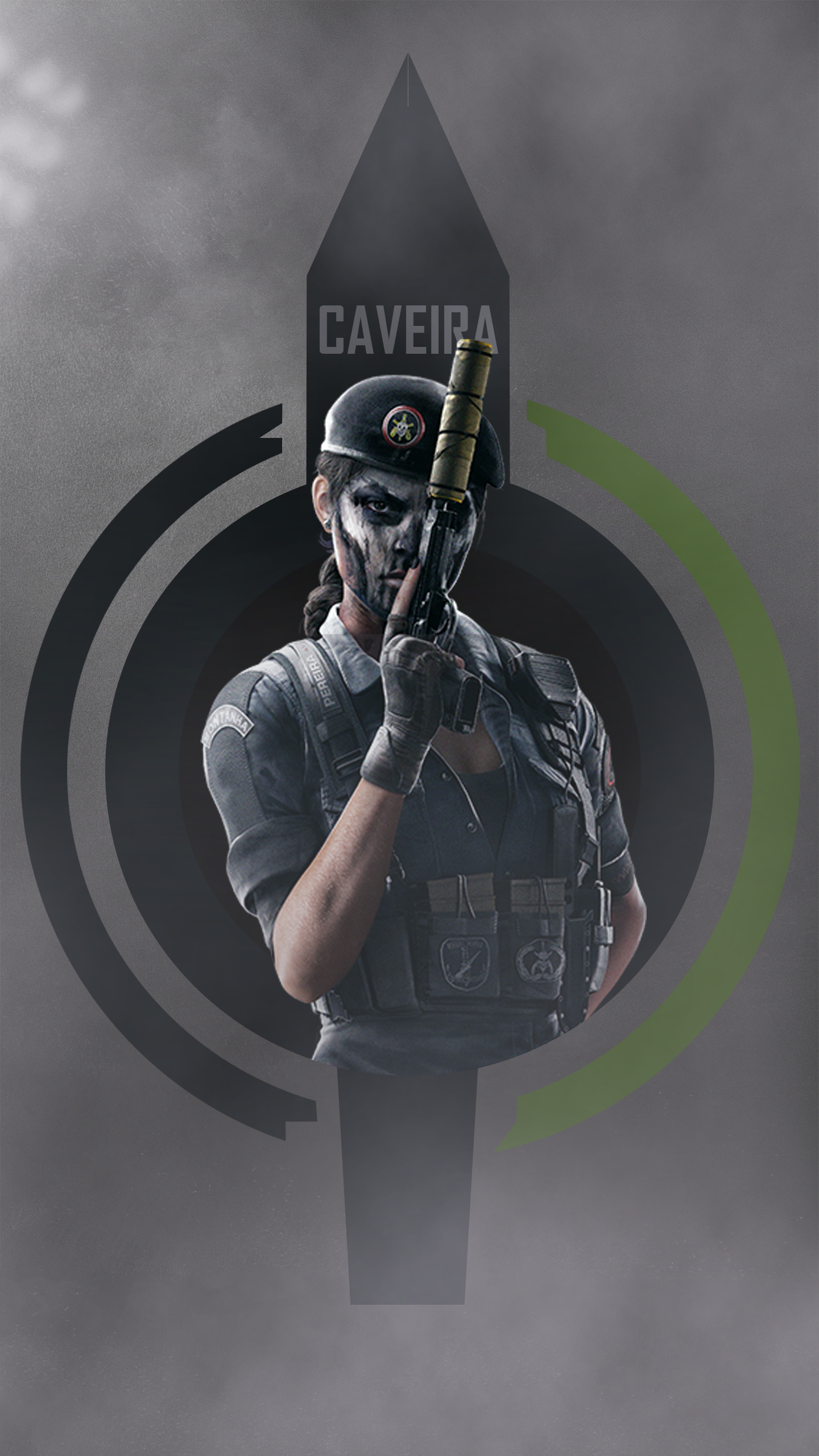 Caveira Phone Wallpaper (2k)