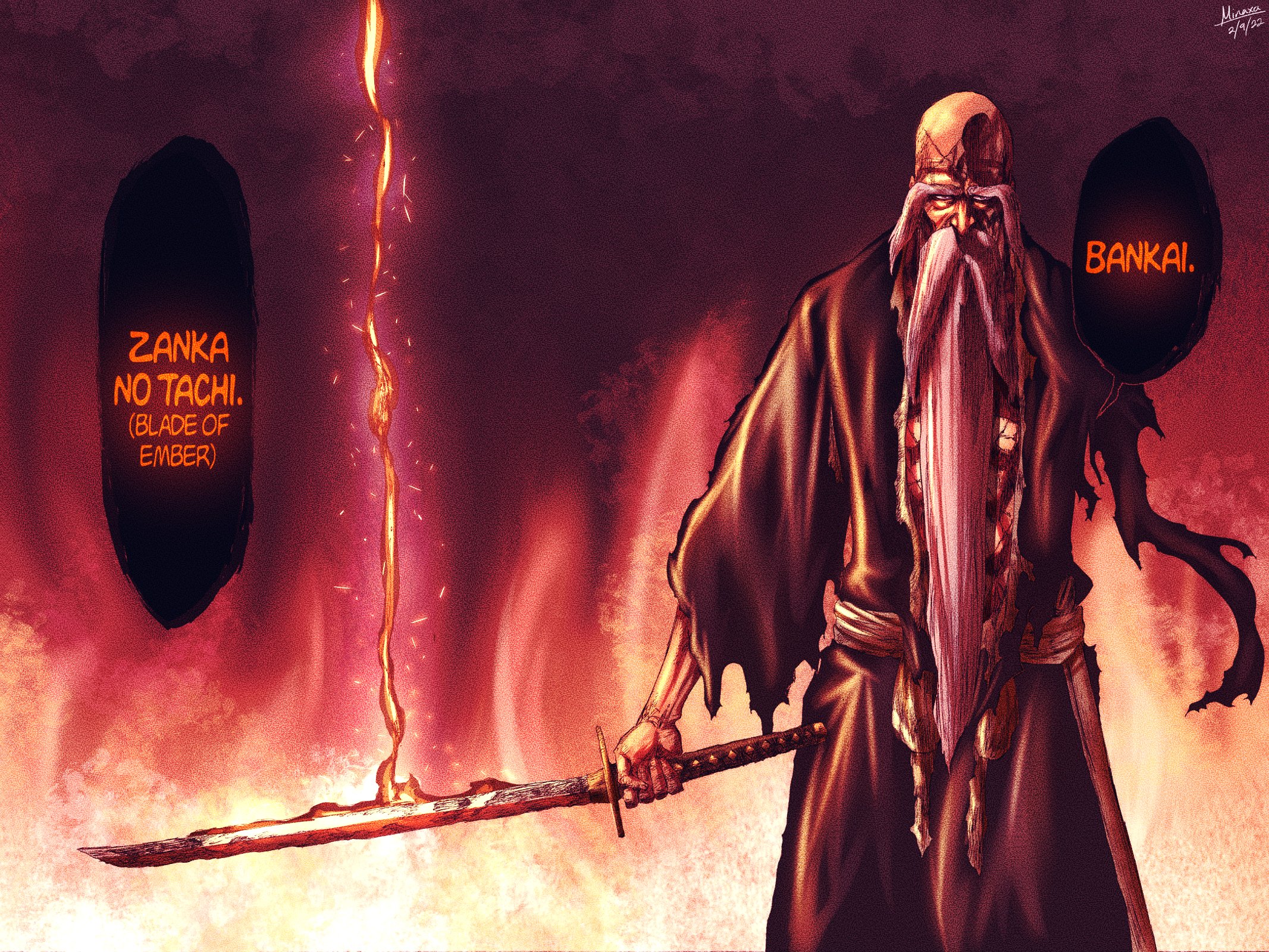 ZANKA NO TACHI. BLEACH Ch. 506 #BLEACH