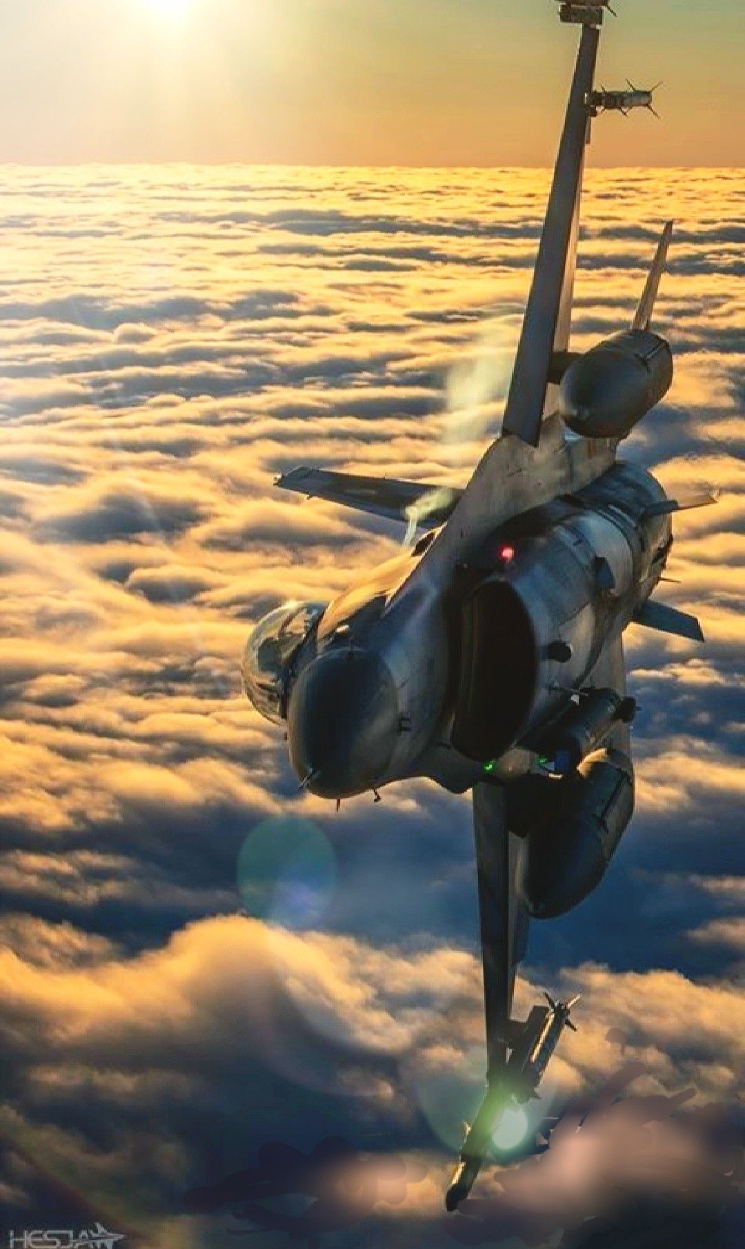 Jet fighter pilot, Airplane fighter