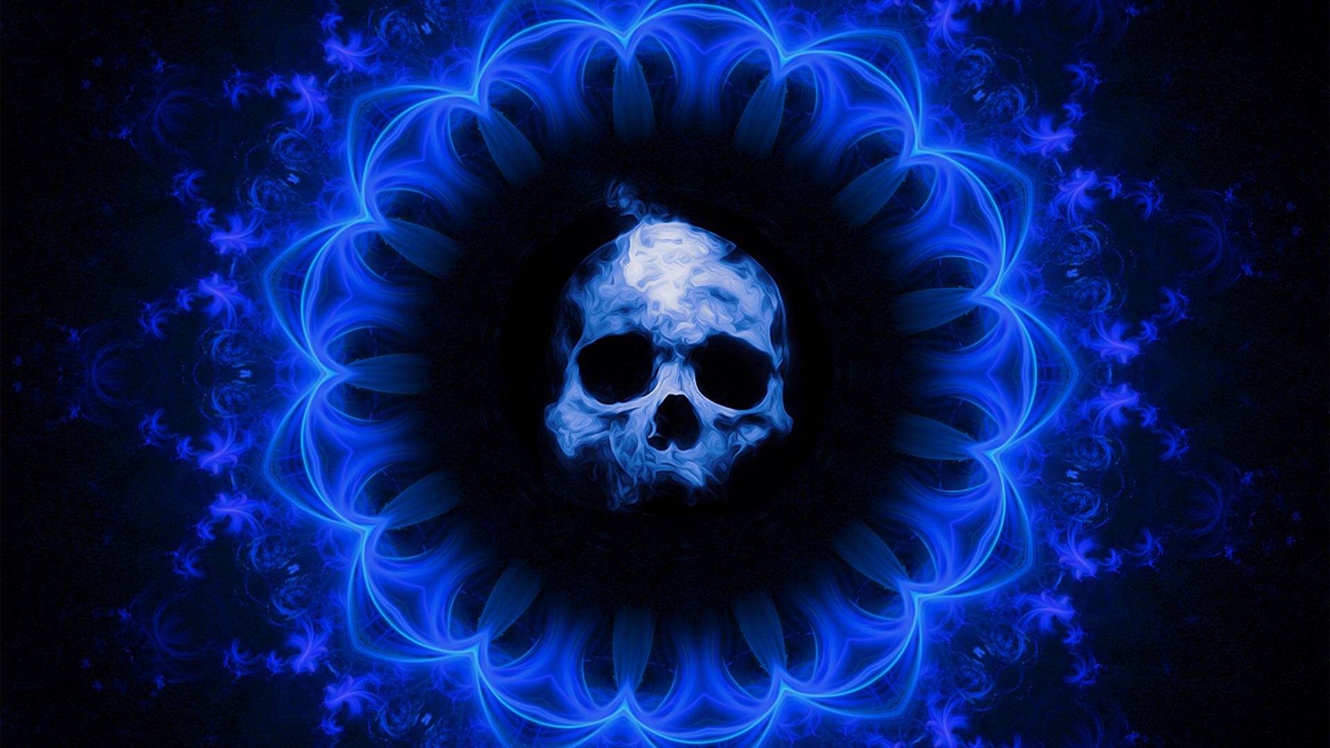 Download wallpaper 1920x1080 skull