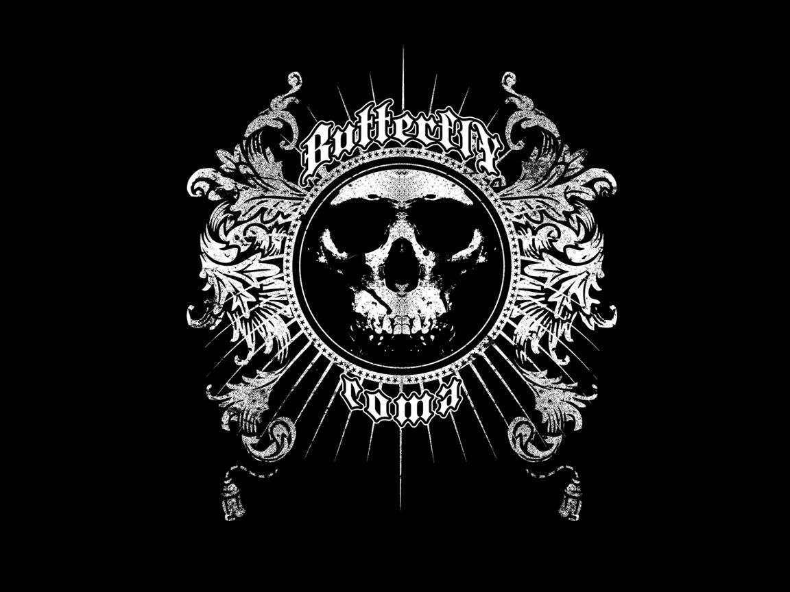 Gothic Skull HQ Desktop Wallpaper 08832