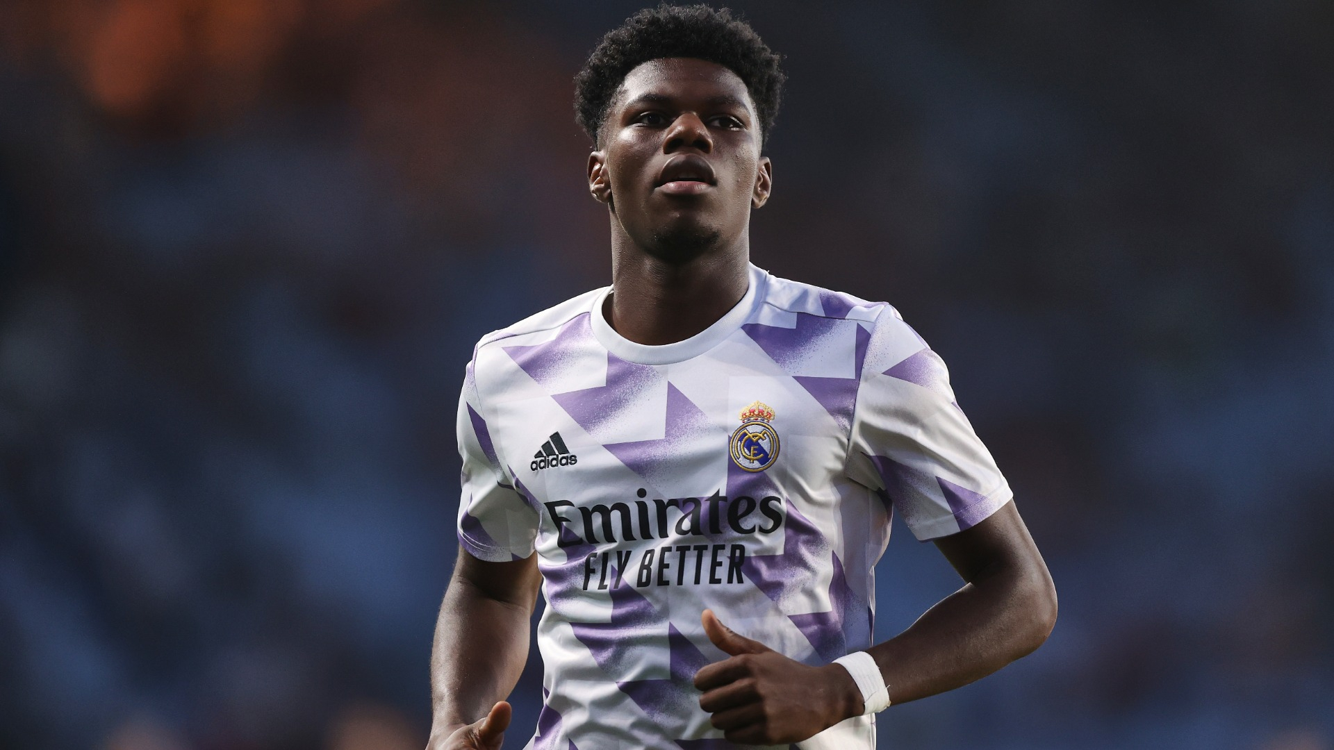 Real Madrid's Aurelien Tchouameni