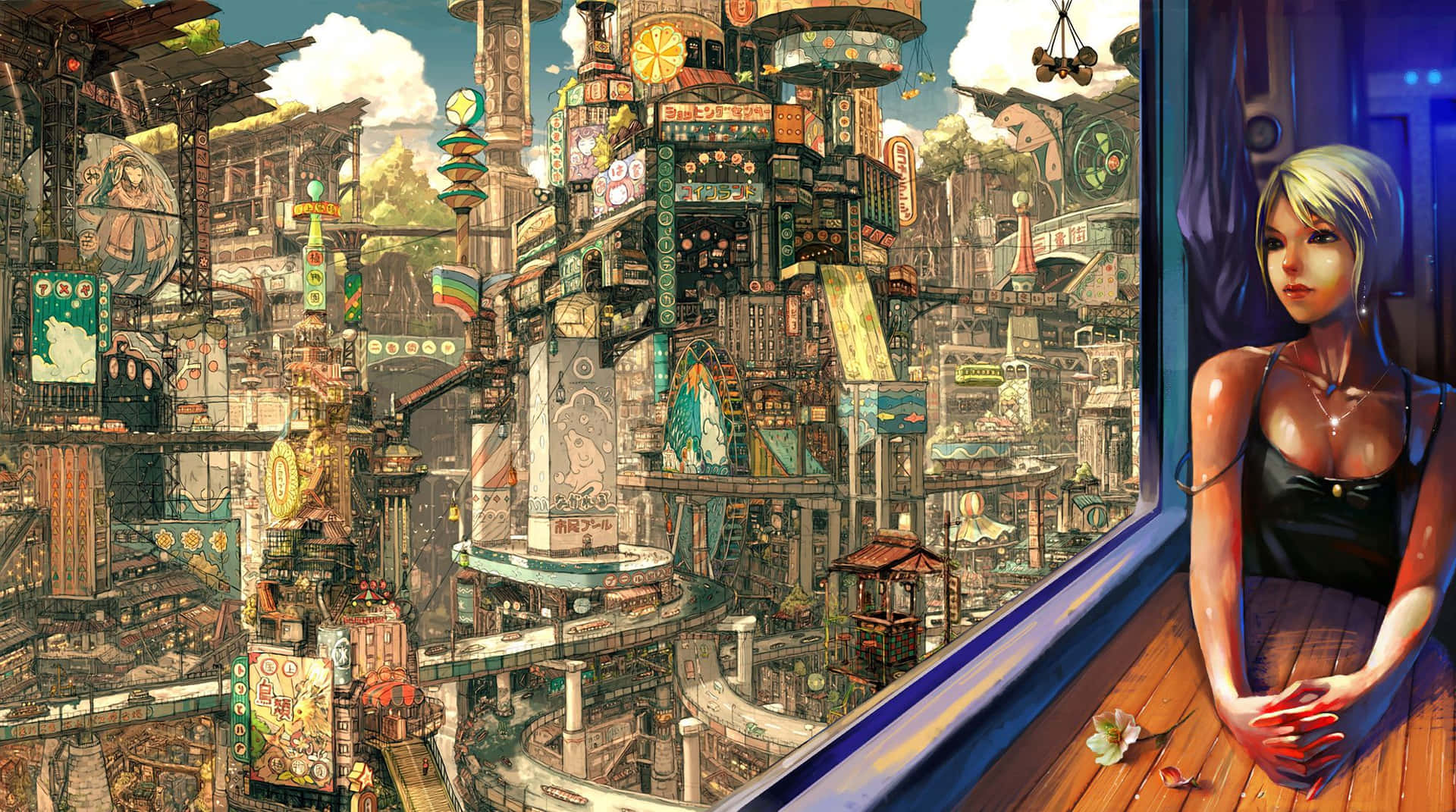 Download Retro Cyberpunk Pixel Art