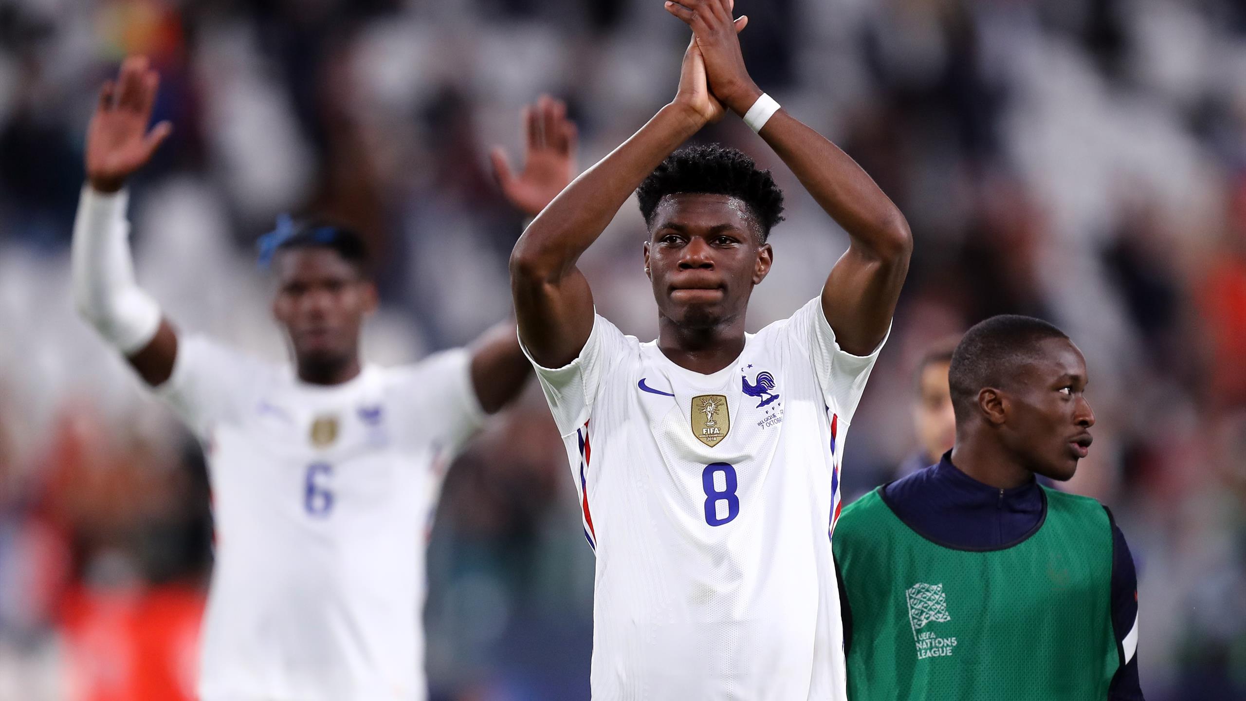 France midfielder Aurelien Tchouameni