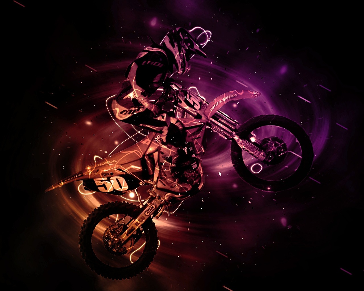 Motocross Bike Artistic