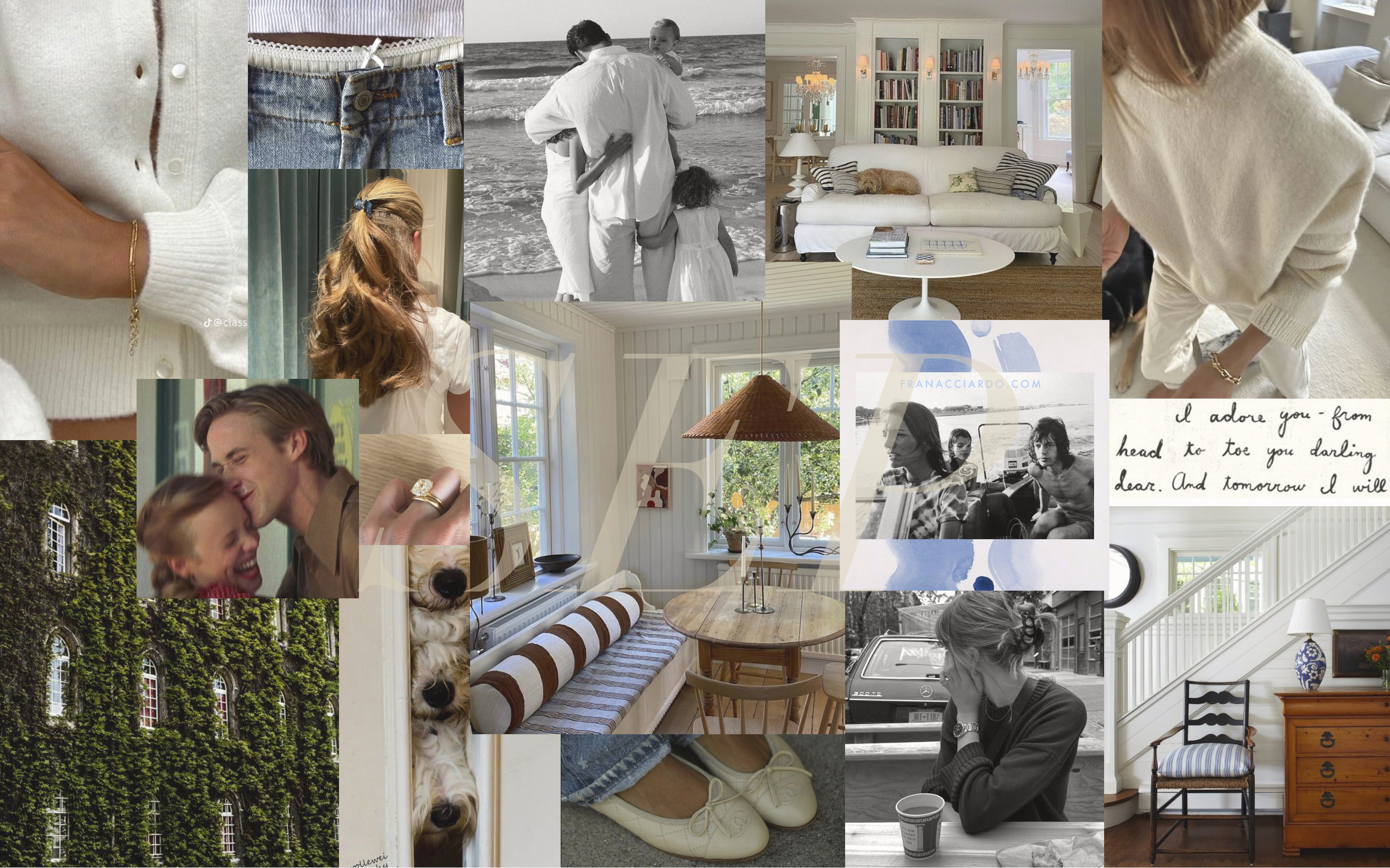 September Moodboard (Desktop & iPhone Wallpaper)