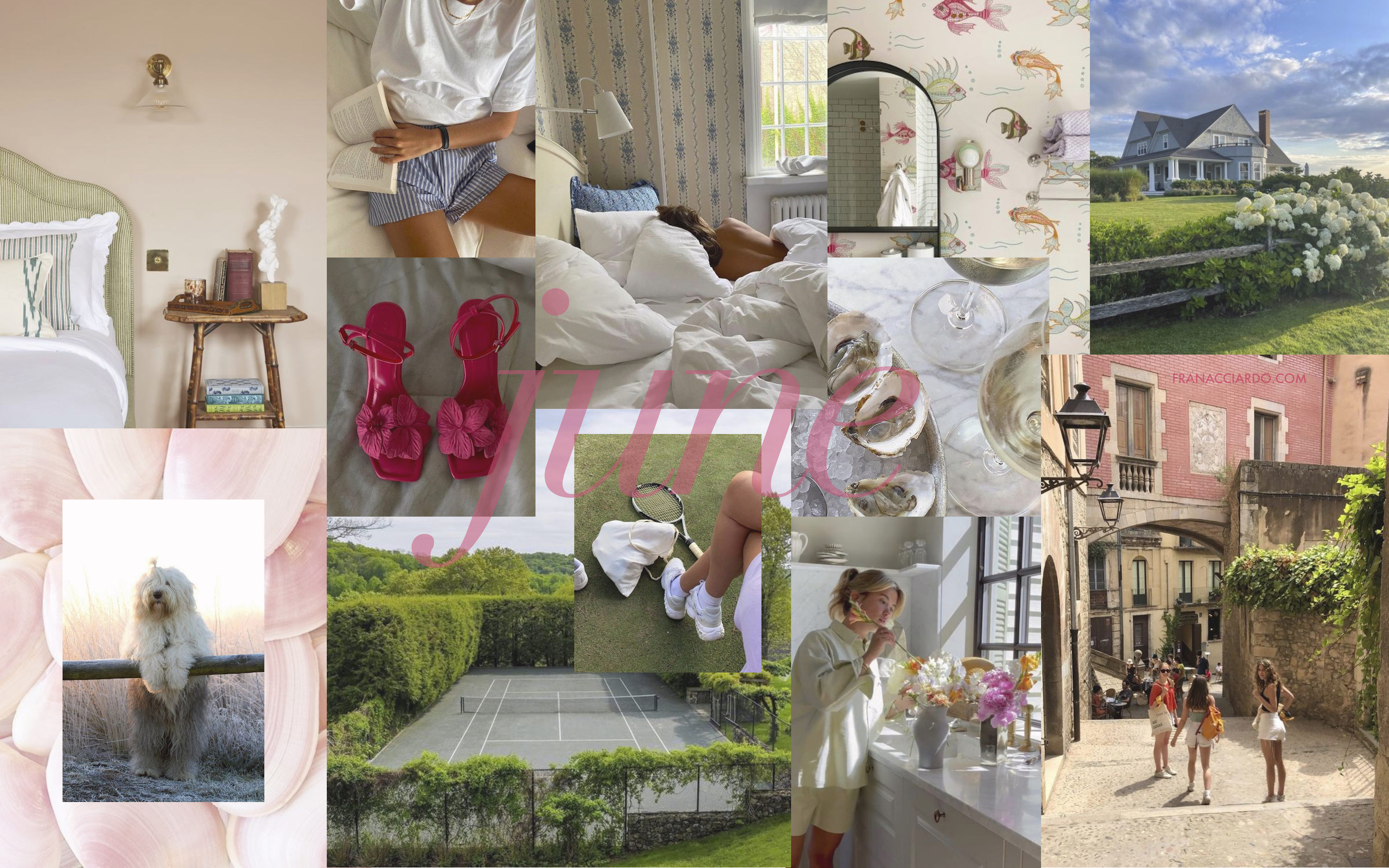 June Moodboard (Desktop & iPhone Wallpaper)
