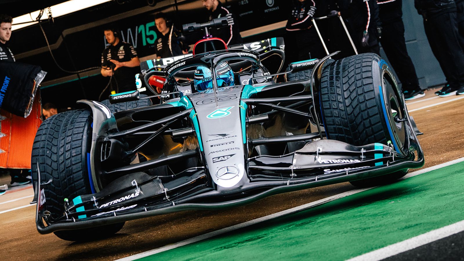 Mercedes Launch New Look 2024 Formula 1