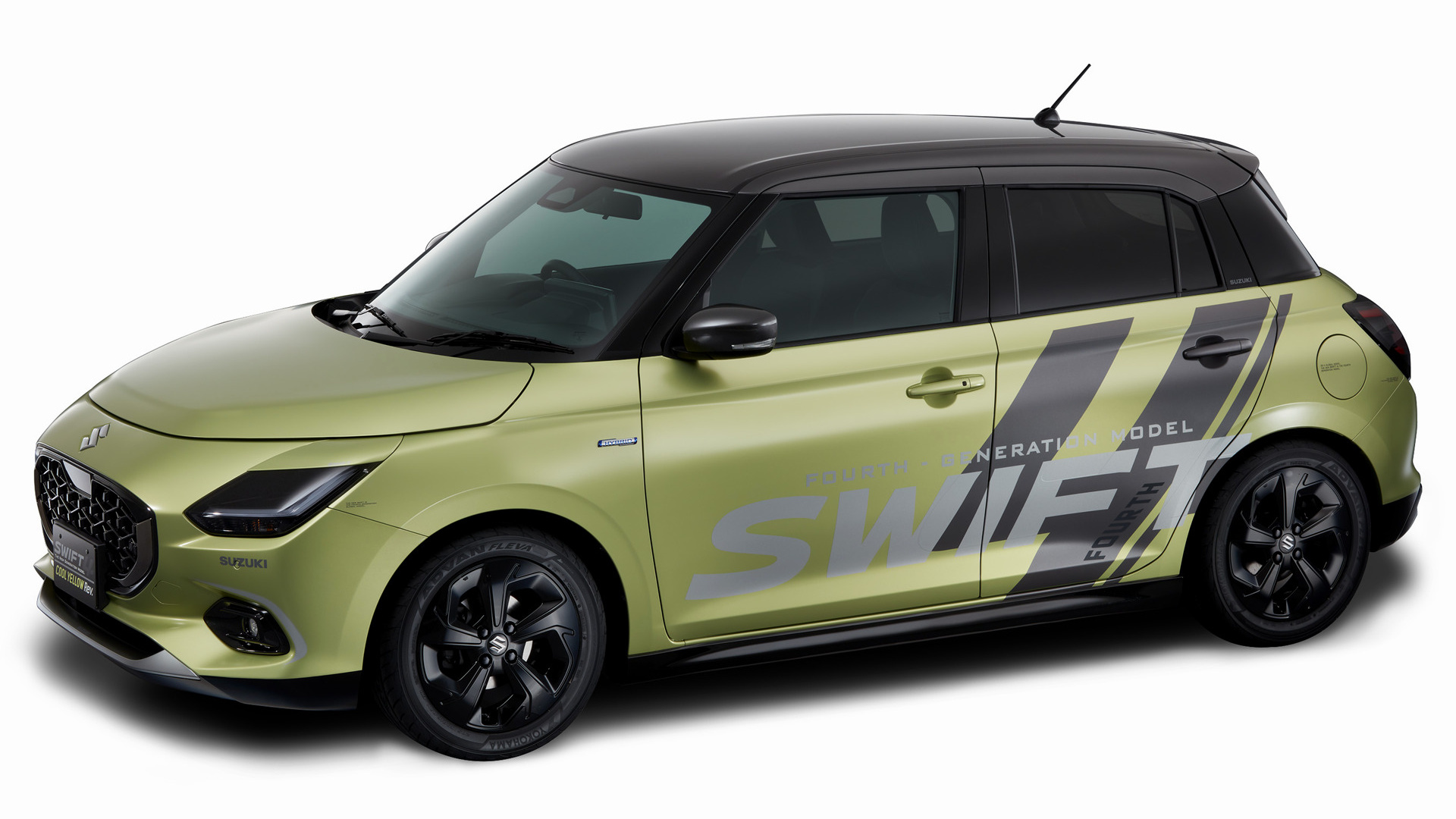 2024 Suzuki Swift Cool Yellow Rev