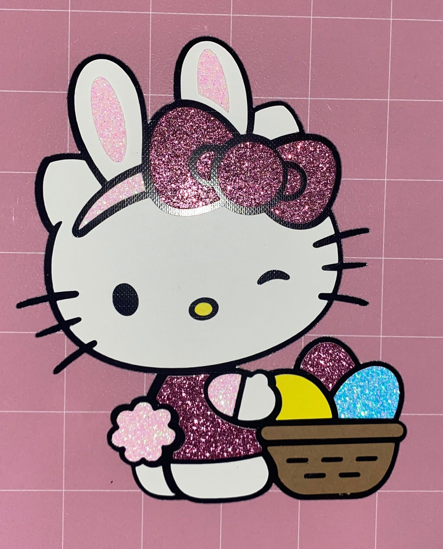Easter Kitty Svg